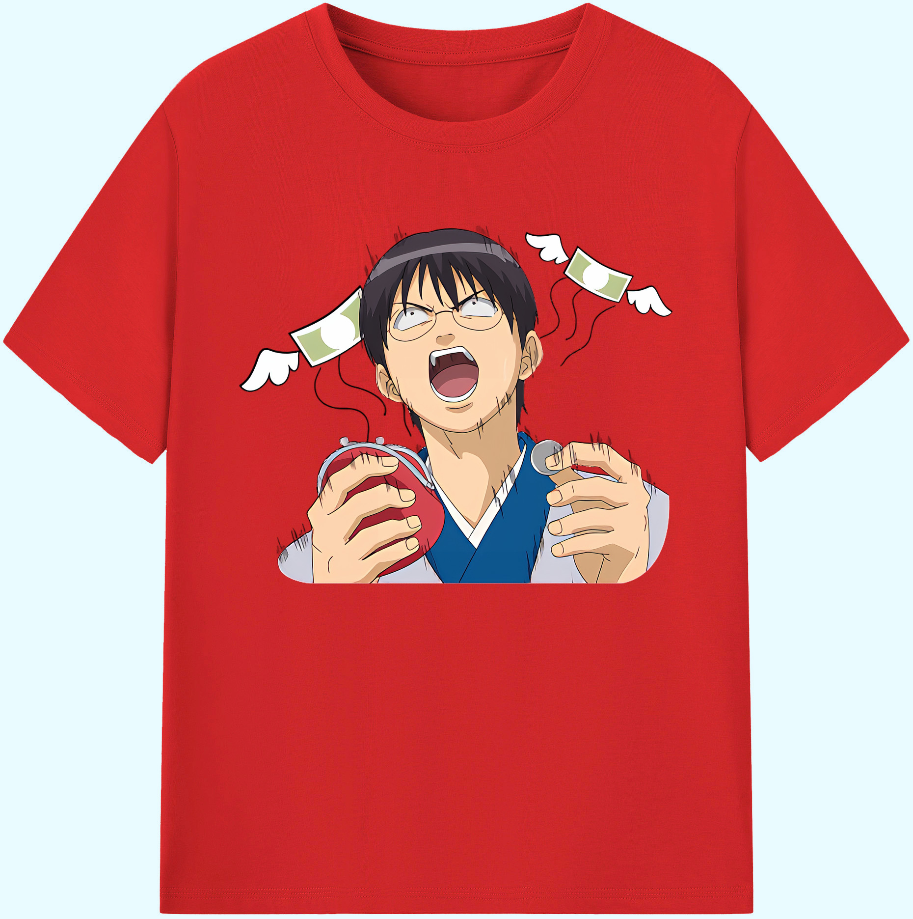 （画像用） ぎんたま 坂田銀時（さかたぎんとき） 神楽 志村新八（しむら しんぱち） GINTAMA Sakata Gintoki Kagura Shimura Shinpachi 綿100％ メンズ半袖Tシャツ｜肌触りやわらか＆通気性
