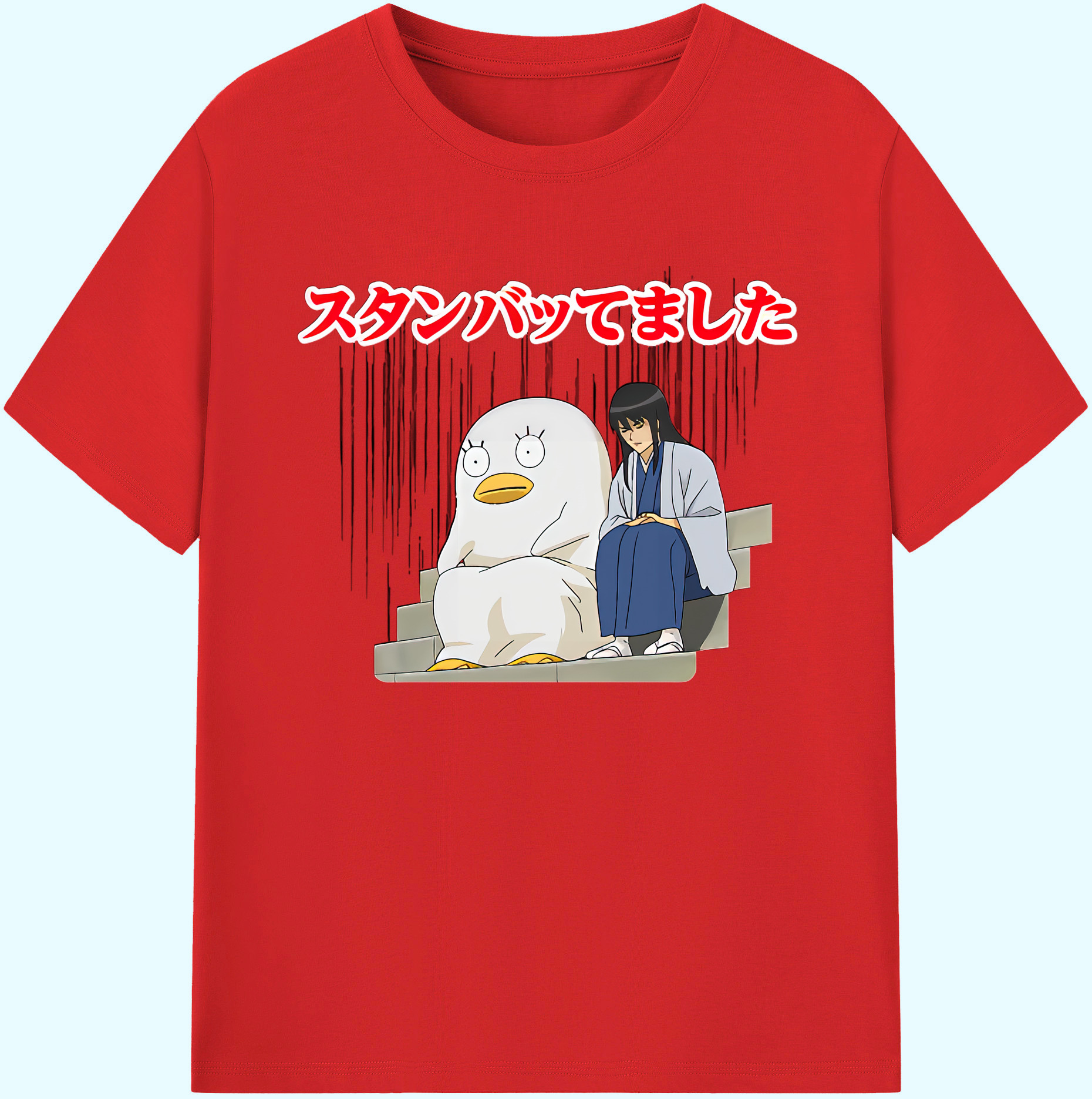 （画像用） ぎんたま 坂田銀時（さかたぎんとき） 神楽 志村新八（しむら しんぱち） GINTAMA Sakata Gintoki Kagura Shimura Shinpachi 綿100％ メンズ半袖Tシャツ｜肌触りやわらか＆通気性