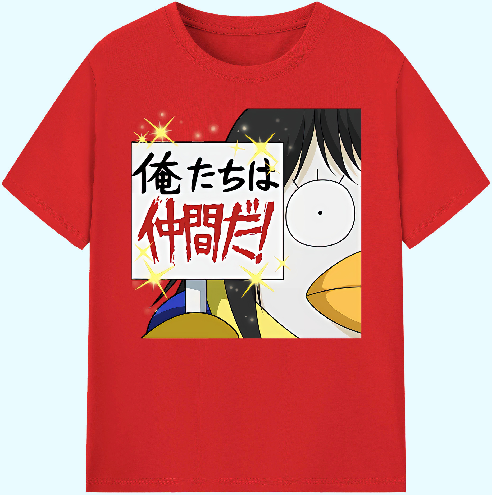 （画像用） ぎんたま 坂田銀時（さかたぎんとき） 神楽 志村新八（しむら しんぱち） GINTAMA Sakata Gintoki Kagura Shimura Shinpachi 綿100％ メンズ半袖Tシャツ｜肌触りやわらか＆通気性