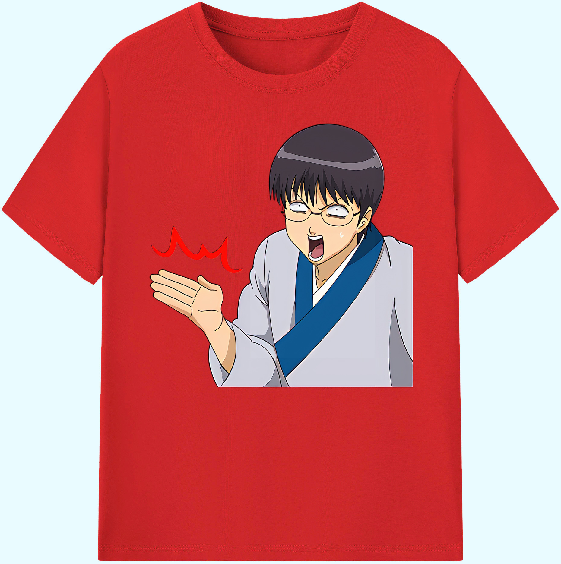 （画像用） ぎんたま 坂田銀時（さかたぎんとき） 神楽 志村新八（しむら しんぱち） GINTAMA Sakata Gintoki Kagura Shimura Shinpachi 綿100％ メンズ半袖Tシャツ｜肌触りやわらか＆通気性