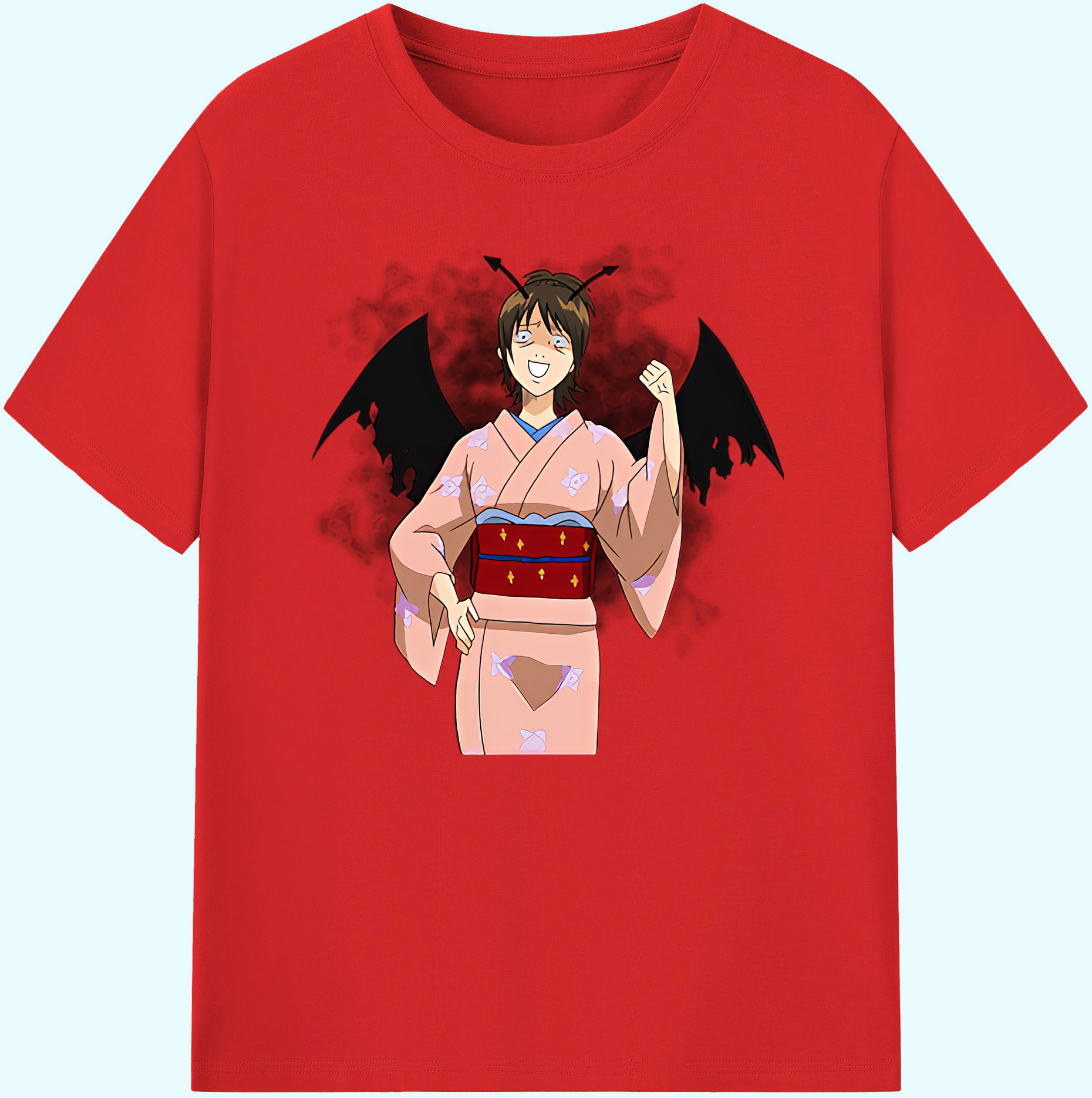 （画像用） ぎんたま 坂田銀時（さかたぎんとき） 神楽 志村新八（しむら しんぱち） GINTAMA Sakata Gintoki Kagura Shimura Shinpachi 綿100％ メンズ半袖Tシャツ｜肌触りやわらか＆通気性