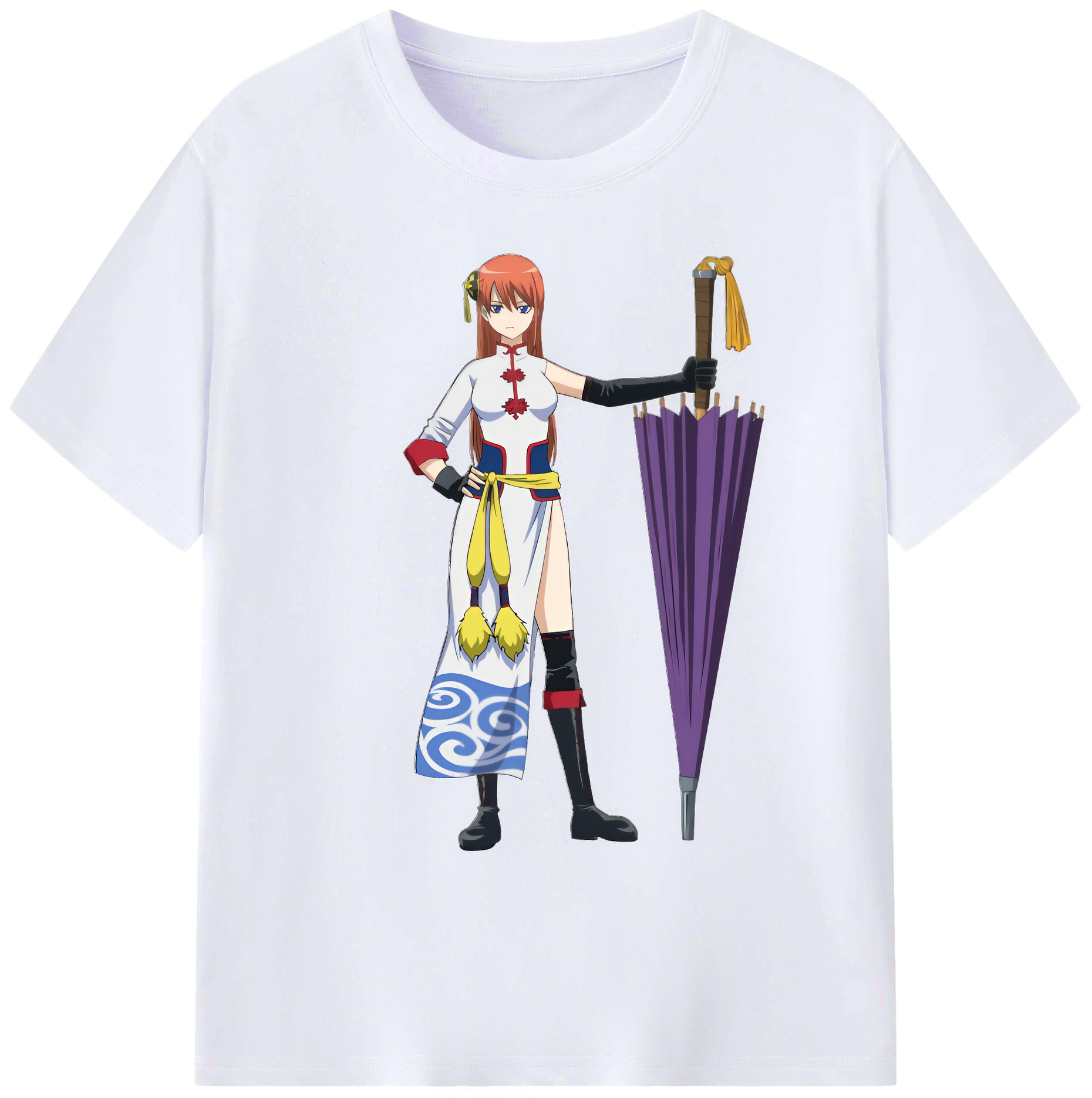 （画像用） ぎんたま 坂田銀時（さかたぎんとき） 神楽 志村新八（しむら しんぱち） GINTAMA Sakata Gintoki Kagura Shimura Shinpachi 綿100％ メンズ半袖Tシャツ｜肌触りやわらか＆通気性
