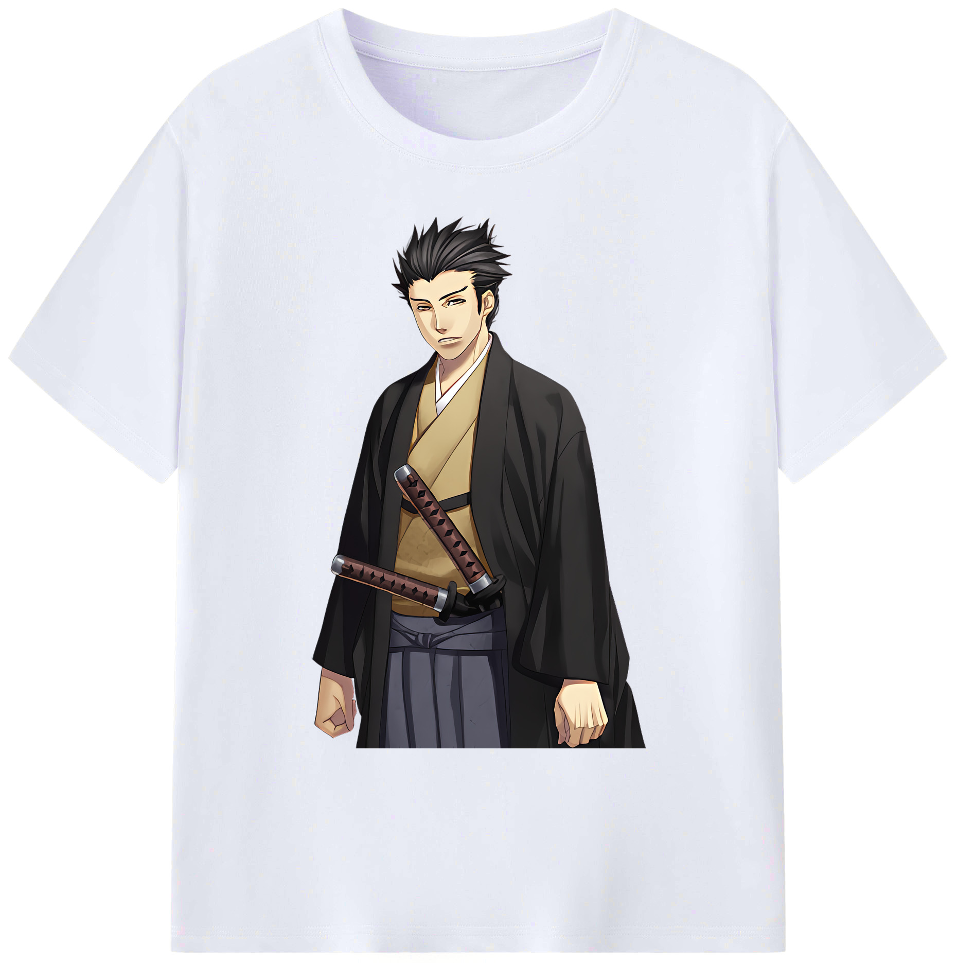 （画像用） ぎんたま 坂田銀時（さかたぎんとき） 神楽 志村新八（しむら しんぱち） GINTAMA Sakata Gintoki Kagura Shimura Shinpachi 綿100％ メンズ半袖Tシャツ｜肌触りやわらか＆通気性