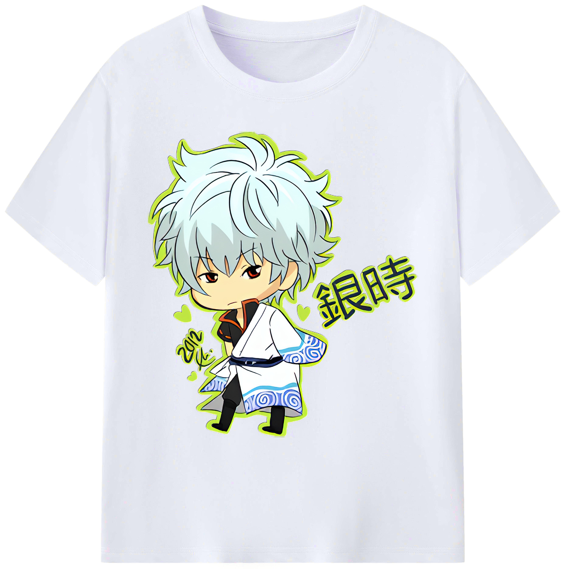 （画像用） ぎんたま 坂田銀時（さかたぎんとき） 神楽 志村新八（しむら しんぱち） GINTAMA Sakata Gintoki Kagura Shimura Shinpachi 綿100％ メンズ半袖Tシャツ｜肌触りやわらか＆通気性
