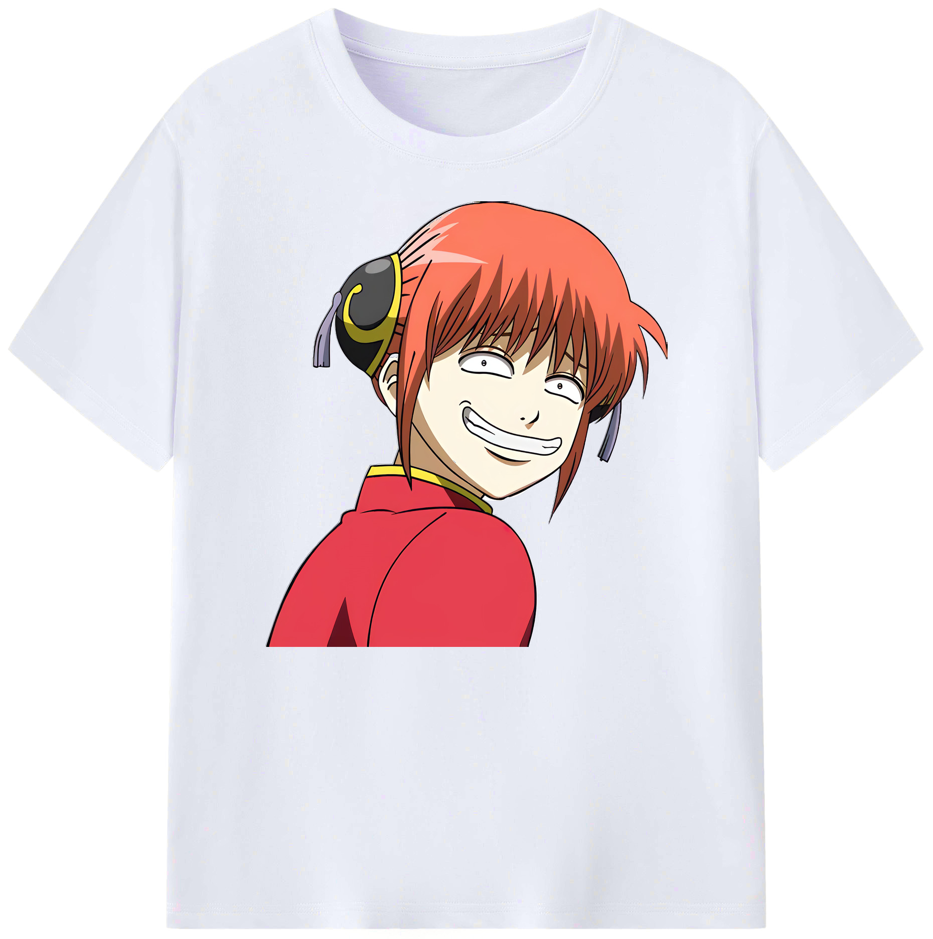 （画像用） ぎんたま 坂田銀時（さかたぎんとき） 神楽 志村新八（しむら しんぱち） GINTAMA Sakata Gintoki Kagura Shimura Shinpachi 綿100％ メンズ半袖Tシャツ｜肌触りやわらか＆通気性