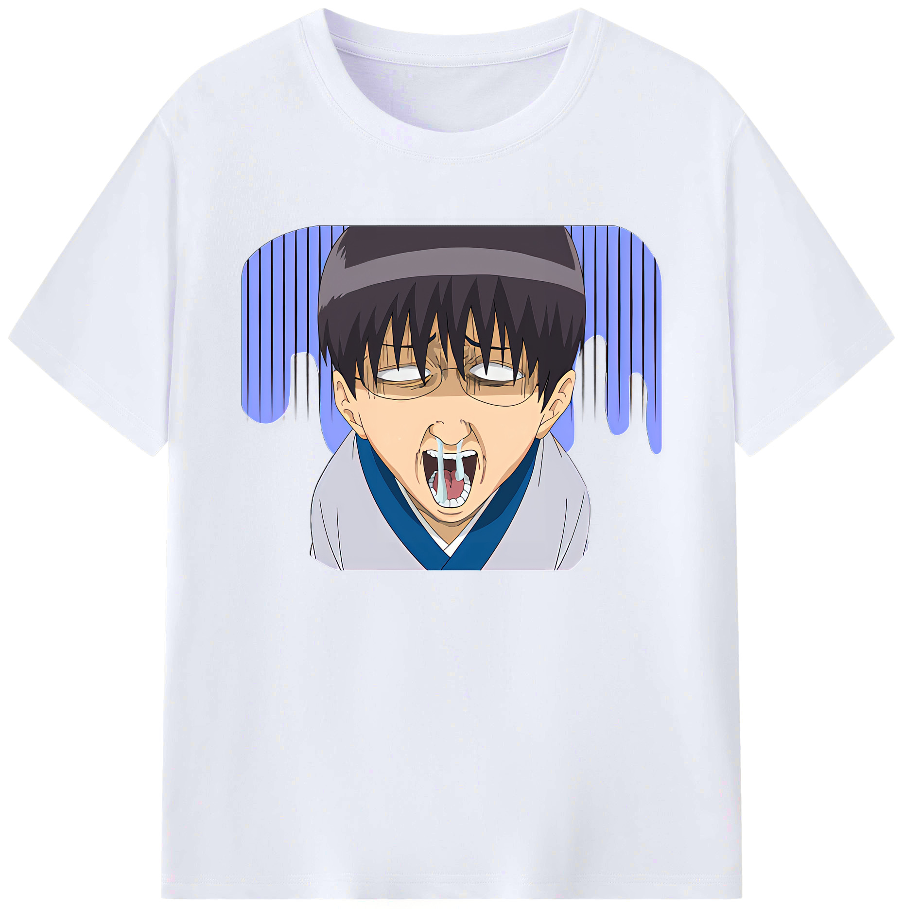 （画像用） ぎんたま 坂田銀時（さかたぎんとき） 神楽 志村新八（しむら しんぱち） GINTAMA Sakata Gintoki Kagura Shimura Shinpachi 綿100％ メンズ半袖Tシャツ｜肌触りやわらか＆通気性