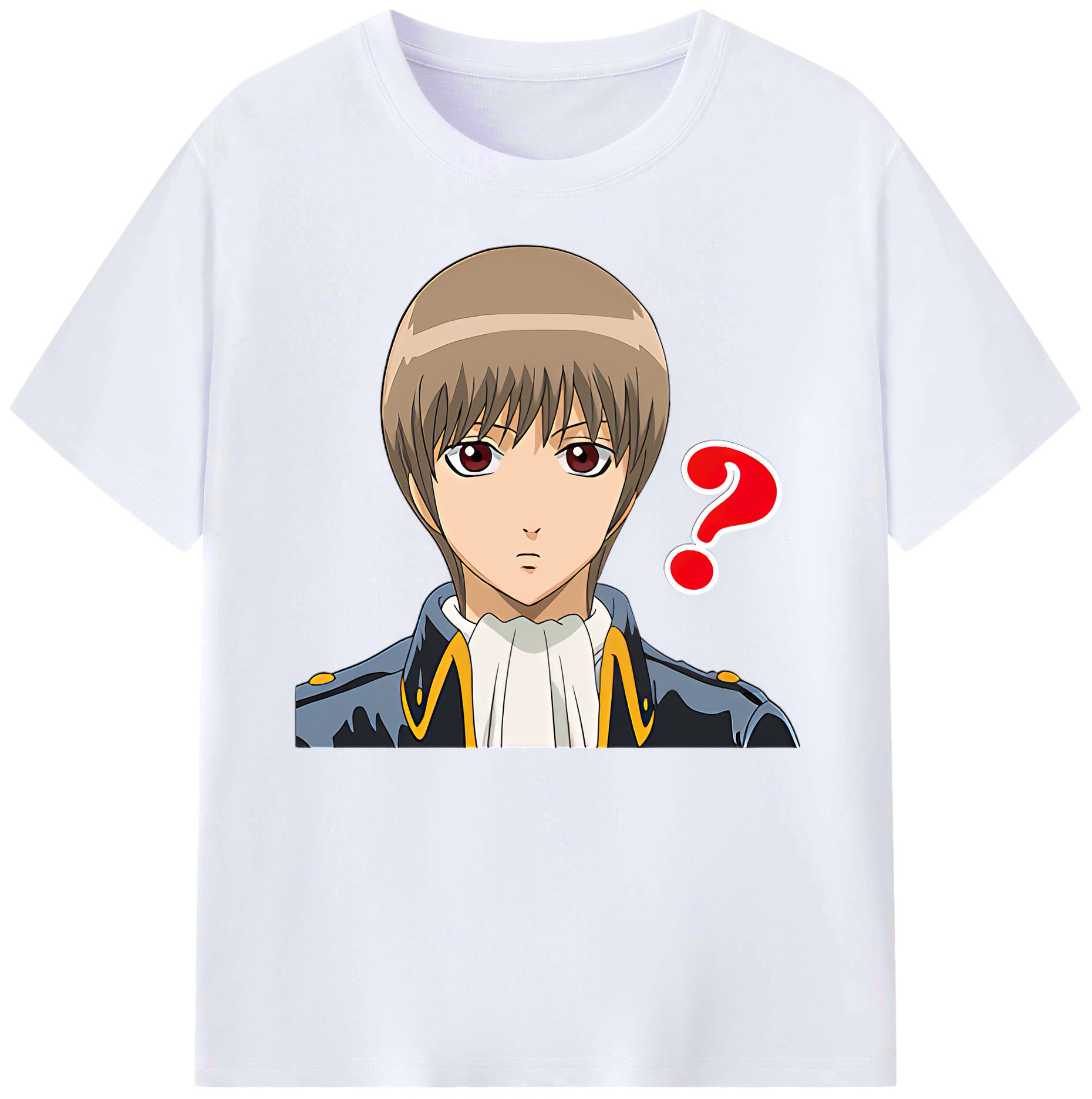 （画像用） ぎんたま 坂田銀時（さかたぎんとき） 神楽 志村新八（しむら しんぱち） GINTAMA Sakata Gintoki Kagura Shimura Shinpachi 綿100％ メンズ半袖Tシャツ｜肌触りやわらか＆通気性