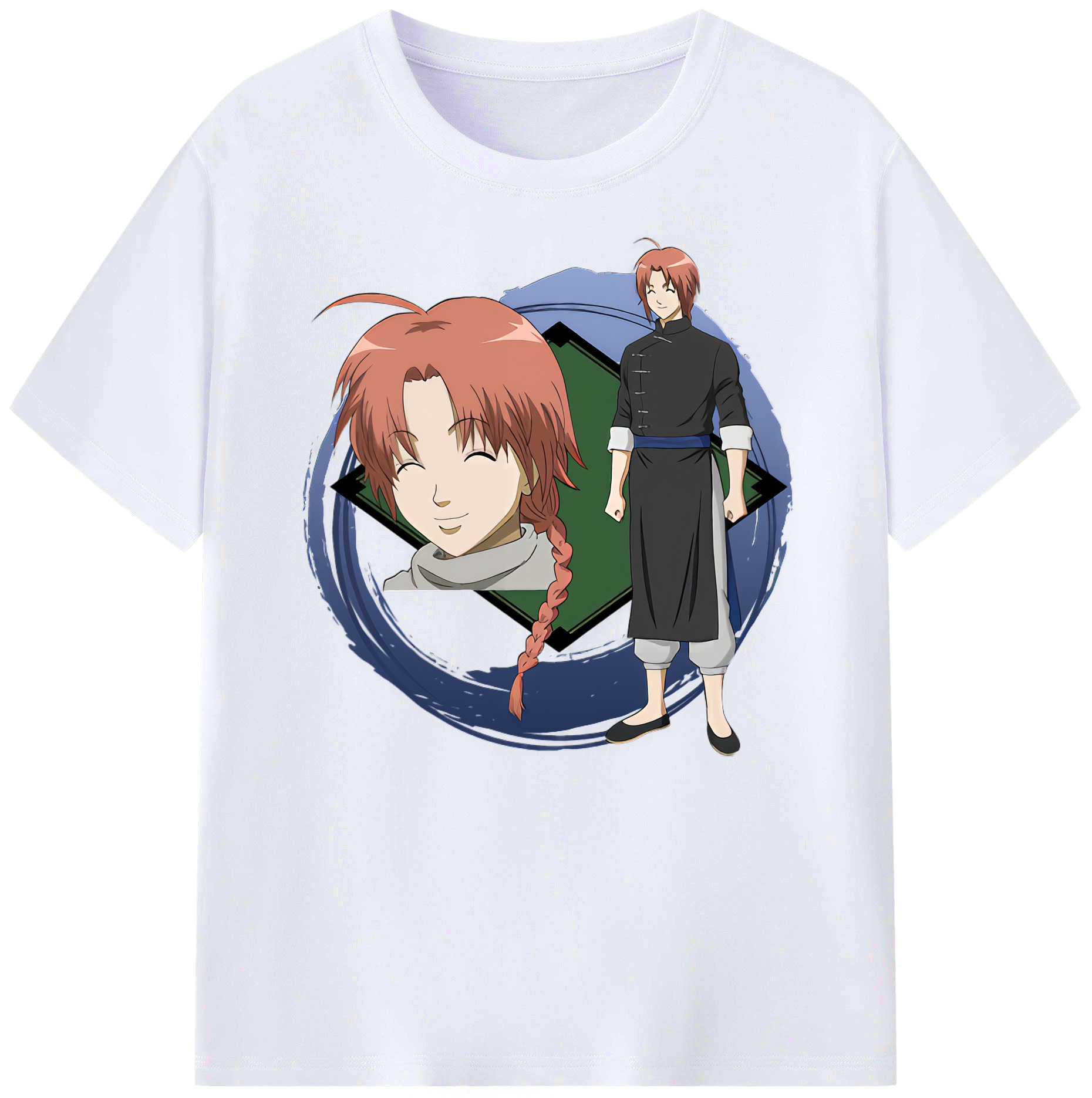 （画像用） ぎんたま 坂田銀時（さかたぎんとき） 神楽 志村新八（しむら しんぱち） GINTAMA Sakata Gintoki Kagura Shimura Shinpachi 綿100％ メンズ半袖Tシャツ｜肌触りやわらか＆通気性