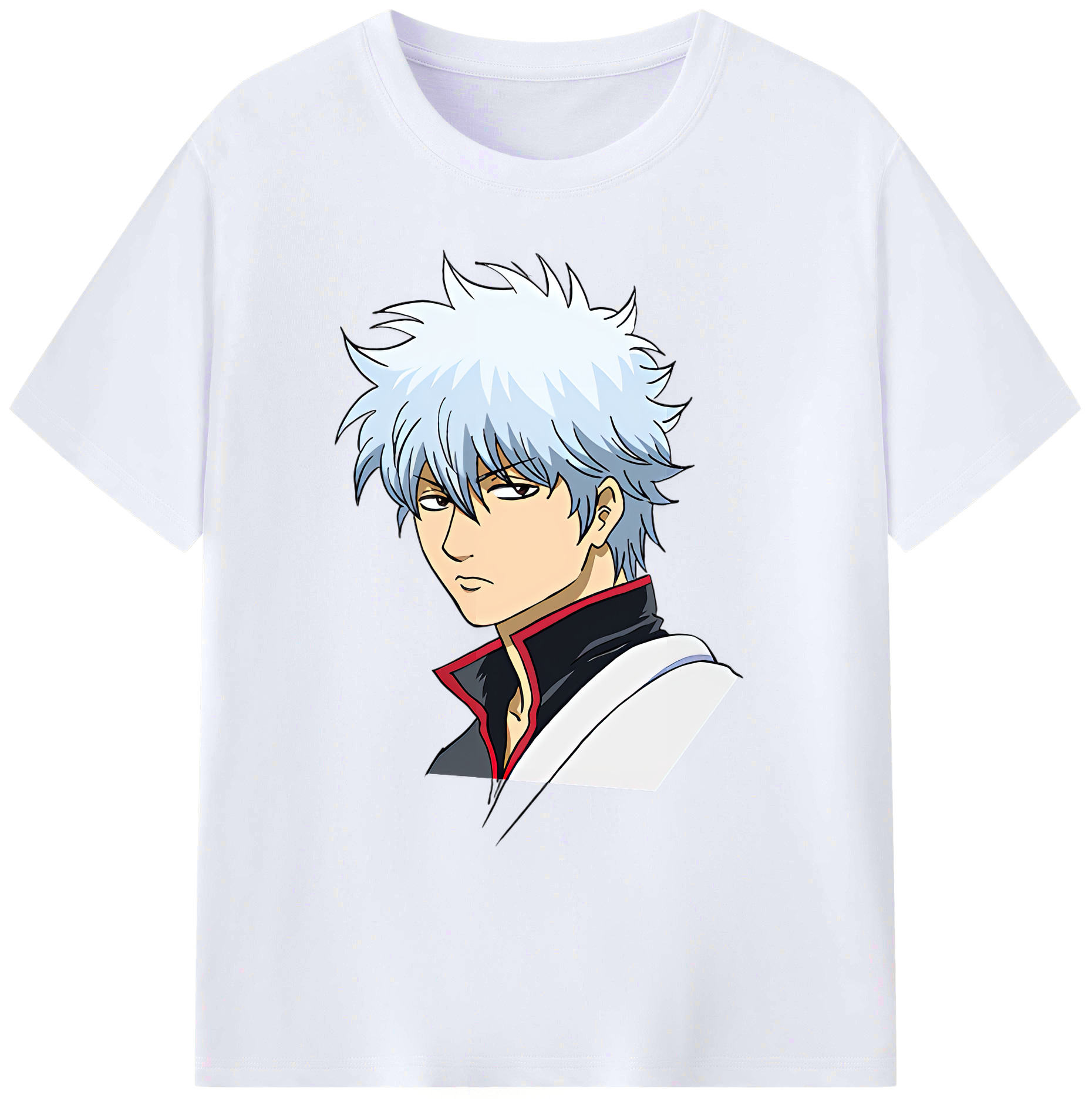 （画像用） ぎんたま 坂田銀時（さかたぎんとき） 神楽 志村新八（しむら しんぱち） GINTAMA Sakata Gintoki Kagura Shimura Shinpachi 綿100％ メンズ半袖Tシャツ｜肌触りやわらか＆通気性