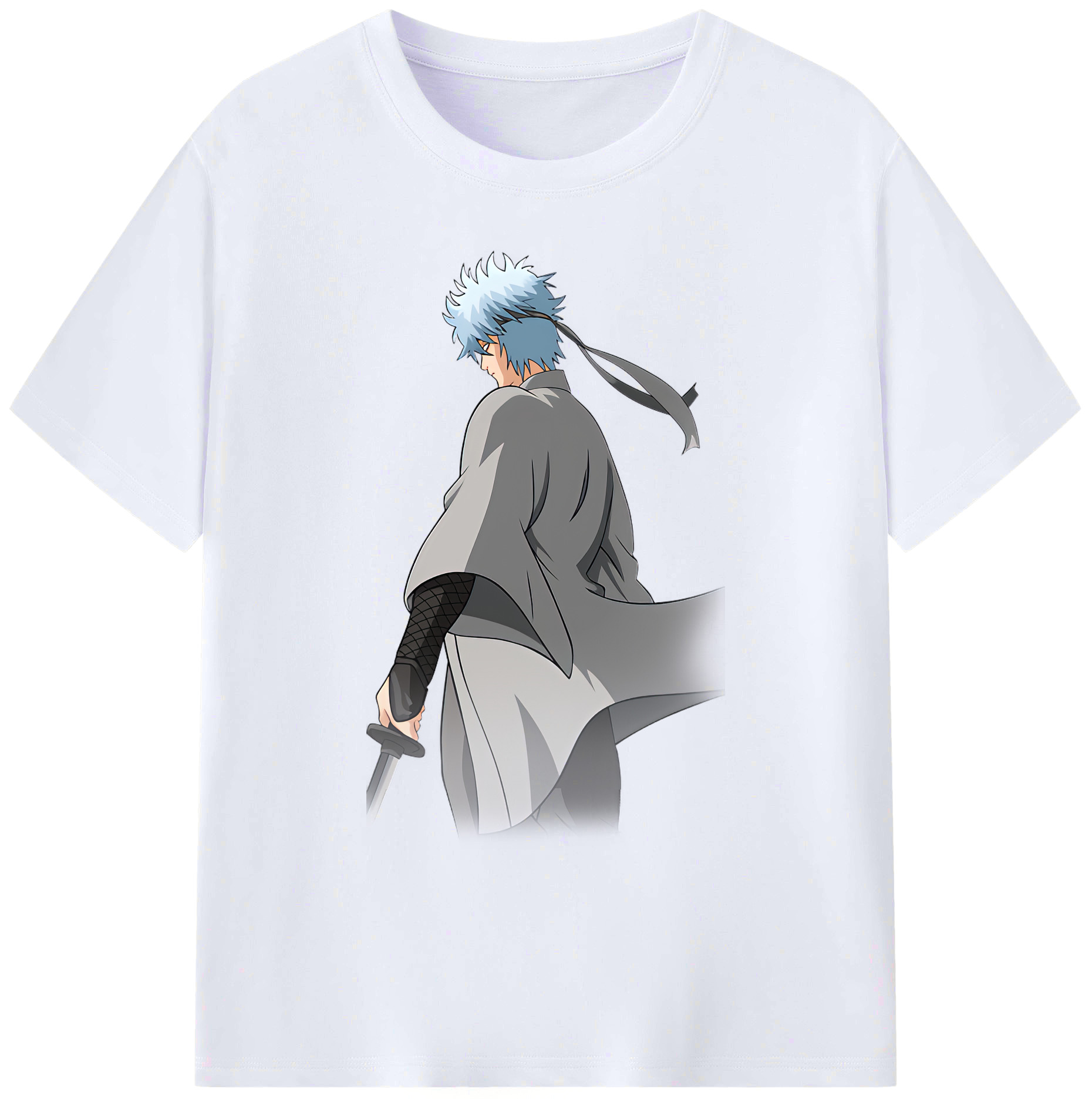 （画像用） ぎんたま 坂田銀時（さかたぎんとき） 神楽 志村新八（しむら しんぱち） GINTAMA Sakata Gintoki Kagura Shimura Shinpachi 綿100％ メンズ半袖Tシャツ｜肌触りやわらか＆通気性