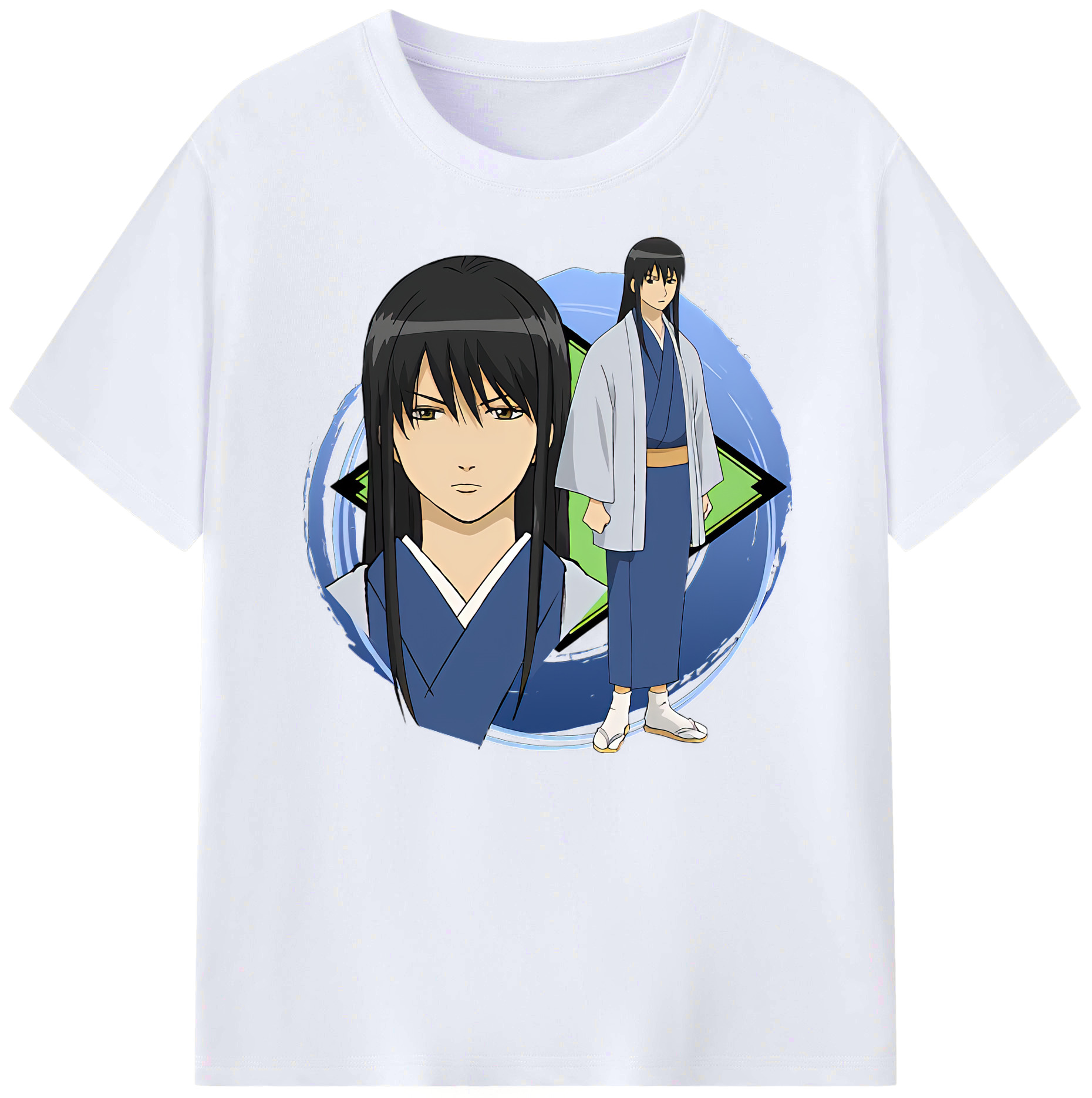 （画像用） ぎんたま 坂田銀時（さかたぎんとき） 神楽 志村新八（しむら しんぱち） GINTAMA Sakata Gintoki Kagura Shimura Shinpachi 綿100％ メンズ半袖Tシャツ｜肌触りやわらか＆通気性