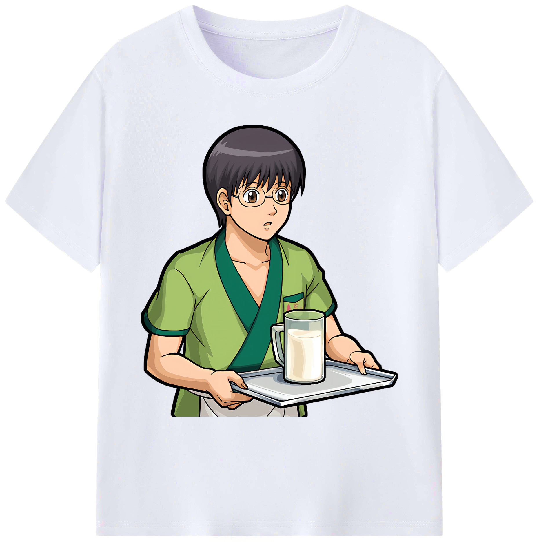 （画像用） ぎんたま 坂田銀時（さかたぎんとき） 神楽 志村新八（しむら しんぱち） GINTAMA Sakata Gintoki Kagura Shimura Shinpachi 綿100％ メンズ半袖Tシャツ｜肌触りやわらか＆通気性