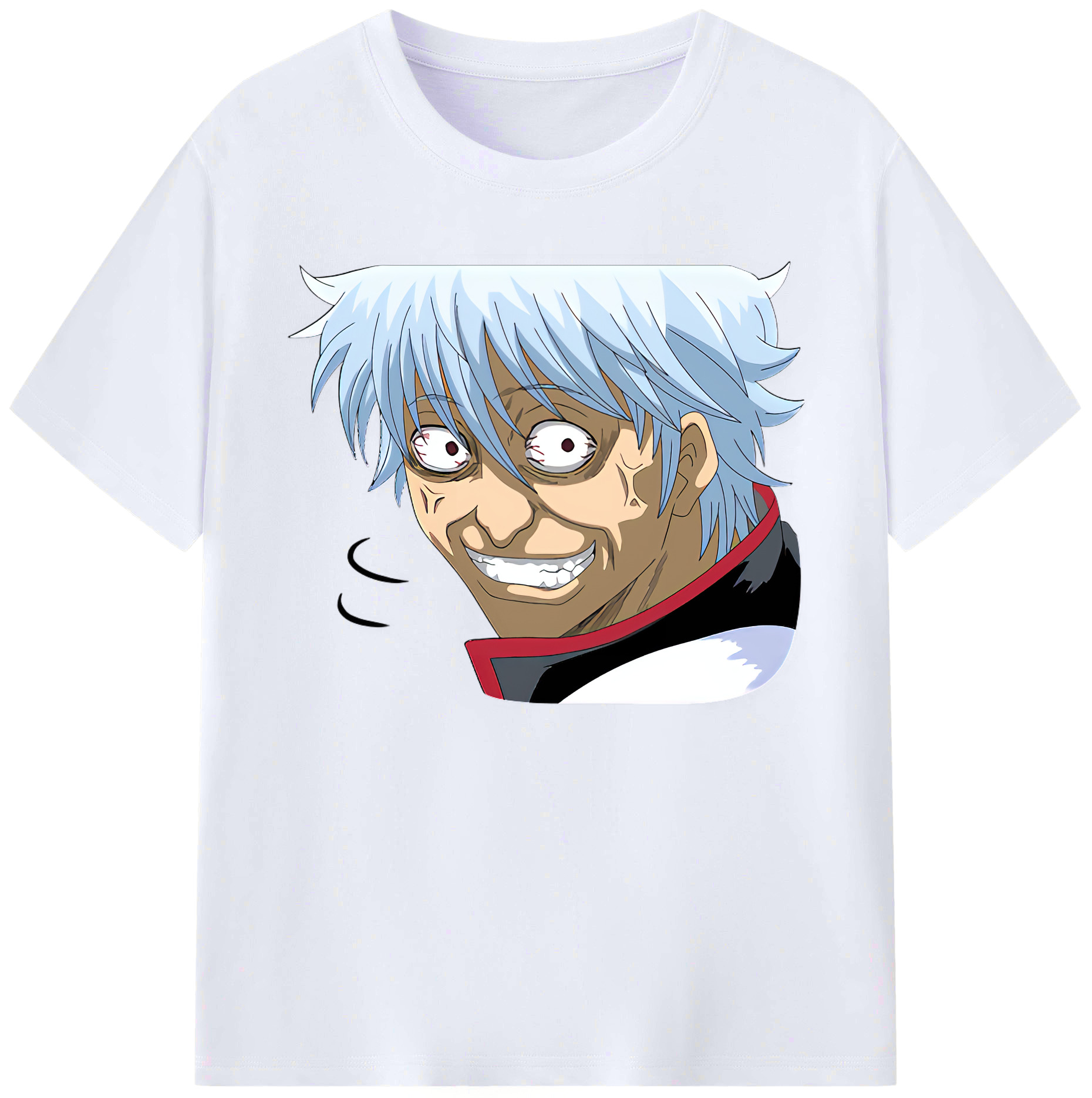 （画像用） ぎんたま 坂田銀時（さかたぎんとき） 神楽 志村新八（しむら しんぱち） GINTAMA Sakata Gintoki Kagura Shimura Shinpachi 綿100％ メンズ半袖Tシャツ｜肌触りやわらか＆通気性