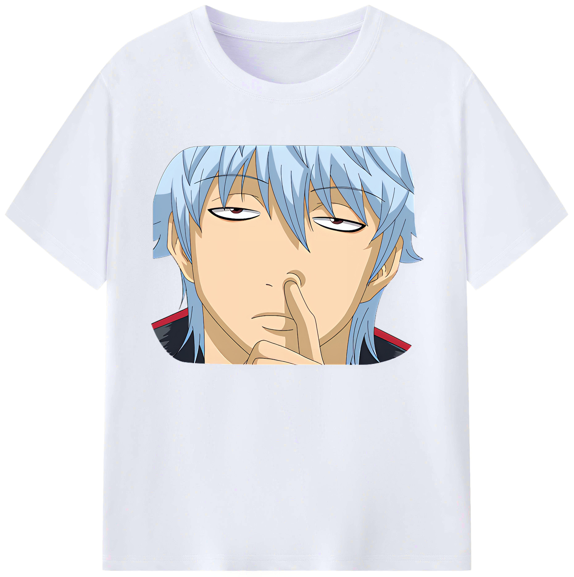（画像用） ぎんたま 坂田銀時（さかたぎんとき） 神楽 志村新八（しむら しんぱち） GINTAMA Sakata Gintoki Kagura Shimura Shinpachi 綿100％ メンズ半袖Tシャツ｜肌触りやわらか＆通気性