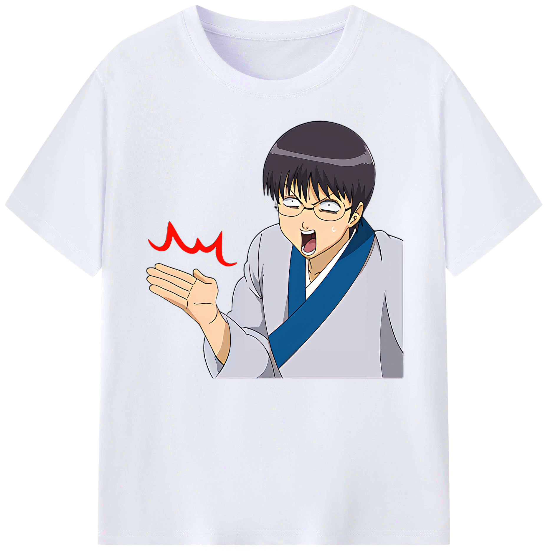 （画像用） ぎんたま 坂田銀時（さかたぎんとき） 神楽 志村新八（しむら しんぱち） GINTAMA Sakata Gintoki Kagura Shimura Shinpachi 綿100％ メンズ半袖Tシャツ｜肌触りやわらか＆通気性