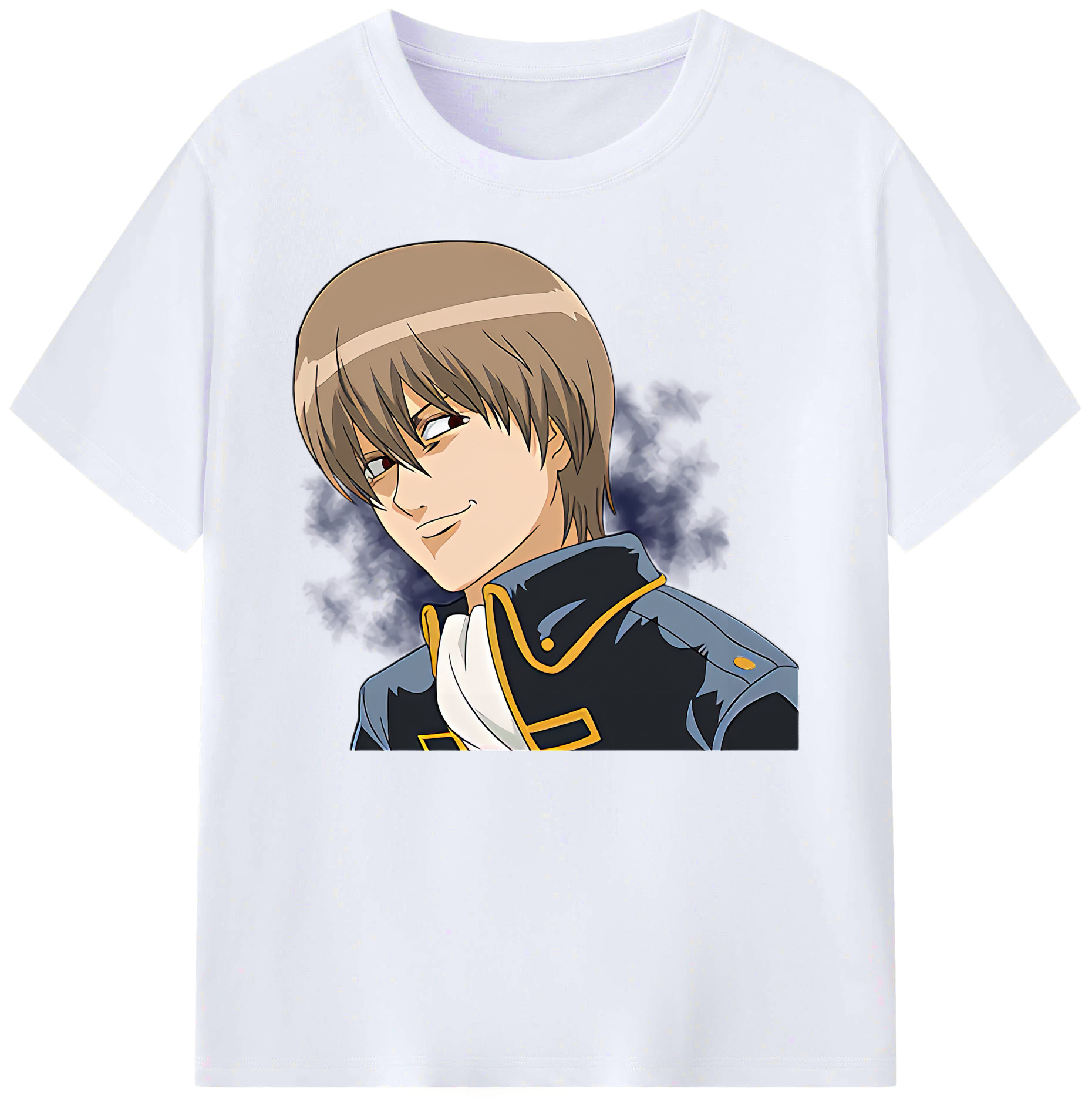 （画像用） ぎんたま 坂田銀時（さかたぎんとき） 神楽 志村新八（しむら しんぱち） GINTAMA Sakata Gintoki Kagura Shimura Shinpachi 綿100％ メンズ半袖Tシャツ｜肌触りやわらか＆通気性
