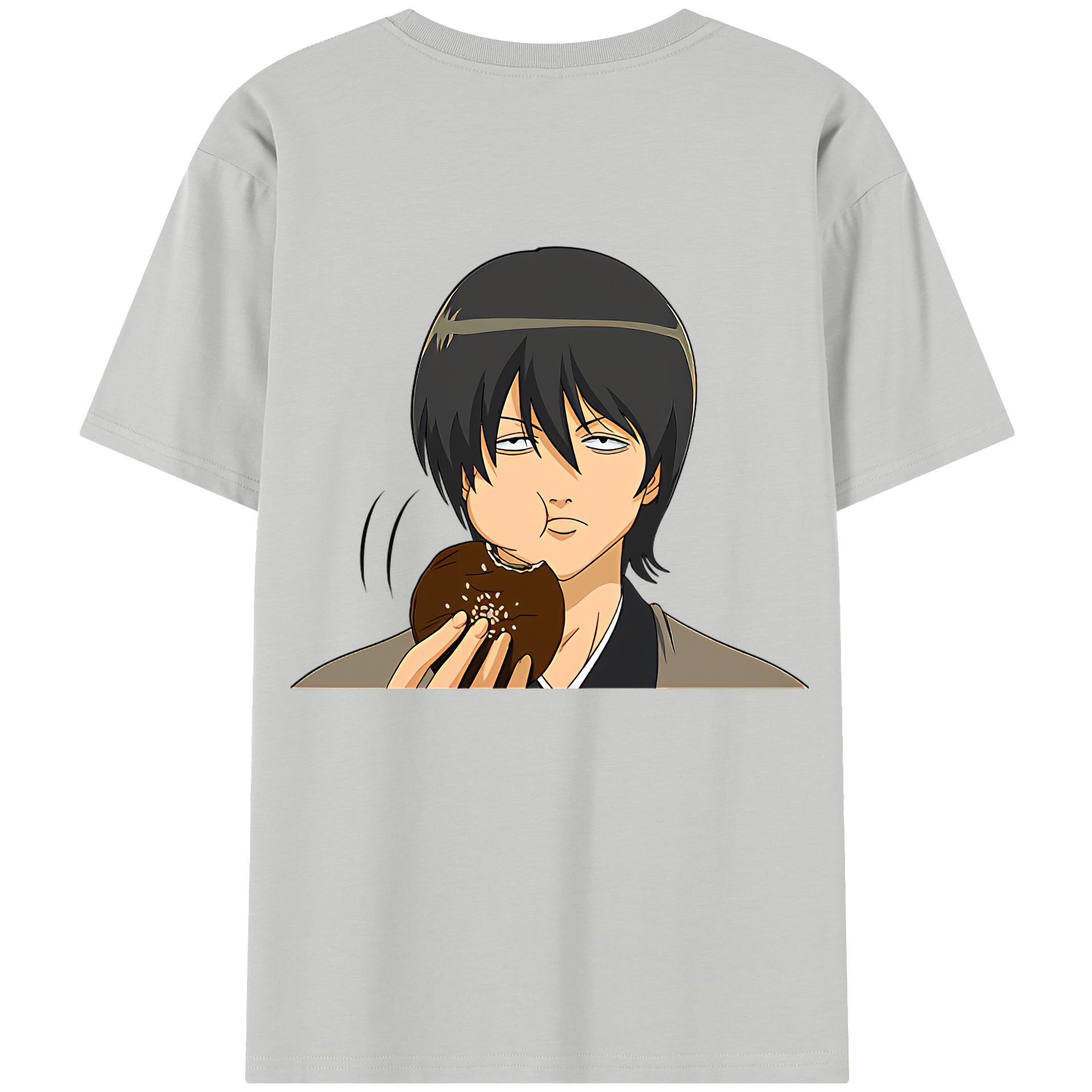 （画像用） ぎんたま 坂田銀時（さかたぎんとき） 神楽 志村新八（しむら しんぱち） GINTAMA Sakata Gintoki Kagura Shimura Shinpachi レディース半袖Tシャツ(バックプリント)