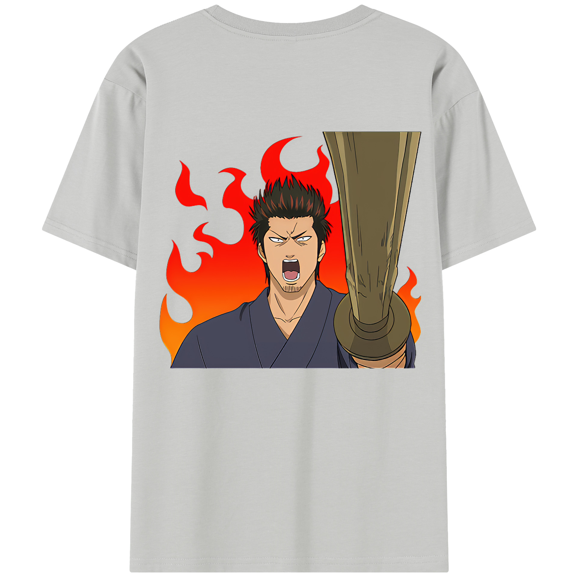 （画像用） ぎんたま 坂田銀時（さかたぎんとき） 神楽 志村新八（しむら しんぱち） GINTAMA Sakata Gintoki Kagura Shimura Shinpachi レディース半袖Tシャツ(バックプリント)