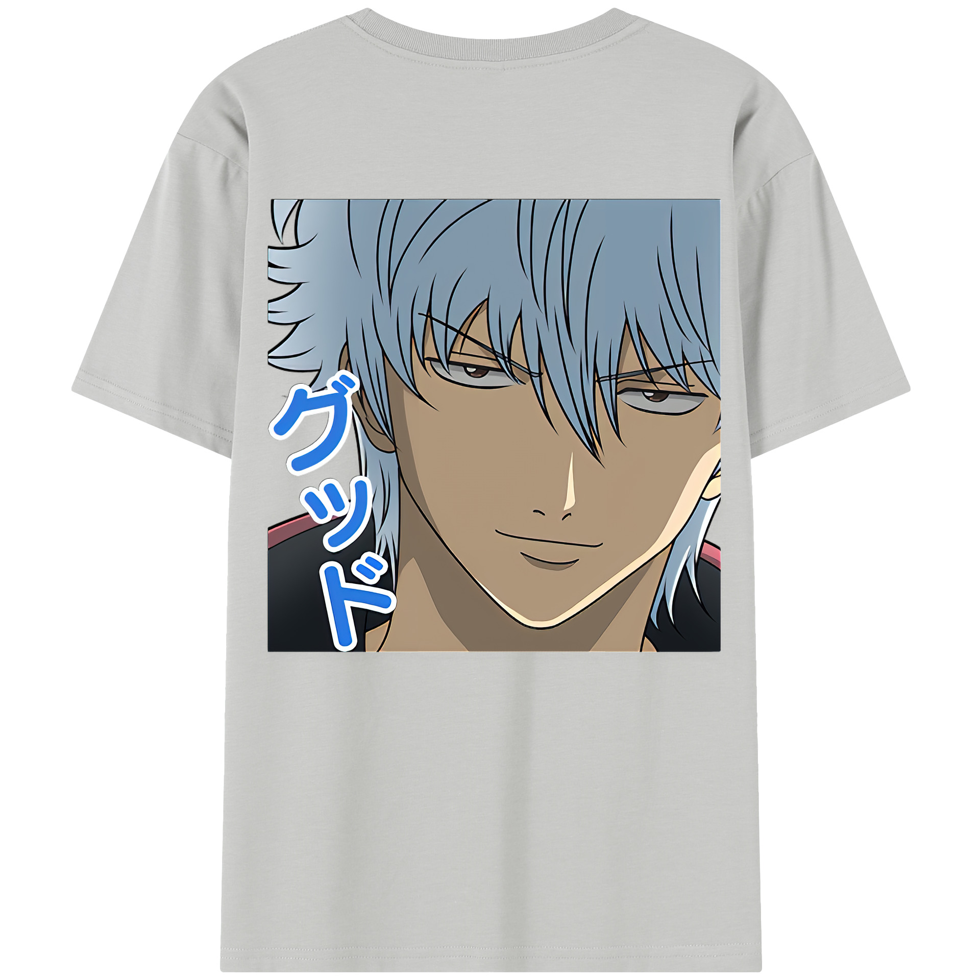 （画像用） ぎんたま 坂田銀時（さかたぎんとき） 神楽 志村新八（しむら しんぱち） GINTAMA Sakata Gintoki Kagura Shimura Shinpachi レディース半袖Tシャツ(バックプリント)