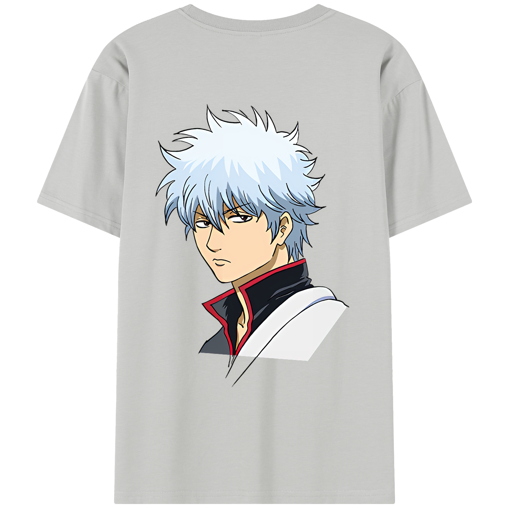 （画像用） ぎんたま 坂田銀時（さかたぎんとき） 神楽 志村新八（しむら しんぱち） GINTAMA Sakata Gintoki Kagura Shimura Shinpachi レディース半袖Tシャツ(バックプリント)