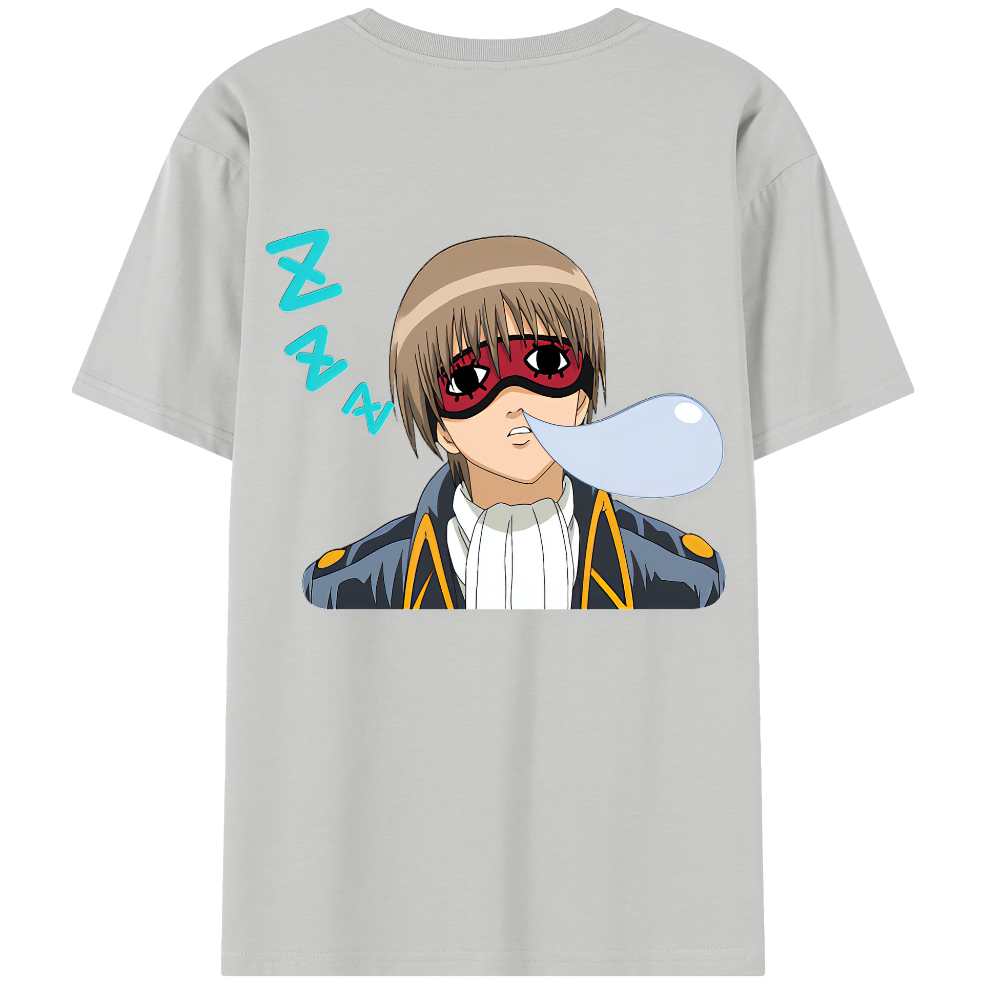 （画像用） ぎんたま 坂田銀時（さかたぎんとき） 神楽 志村新八（しむら しんぱち） GINTAMA Sakata Gintoki Kagura Shimura Shinpachi レディース半袖Tシャツ(バックプリント)