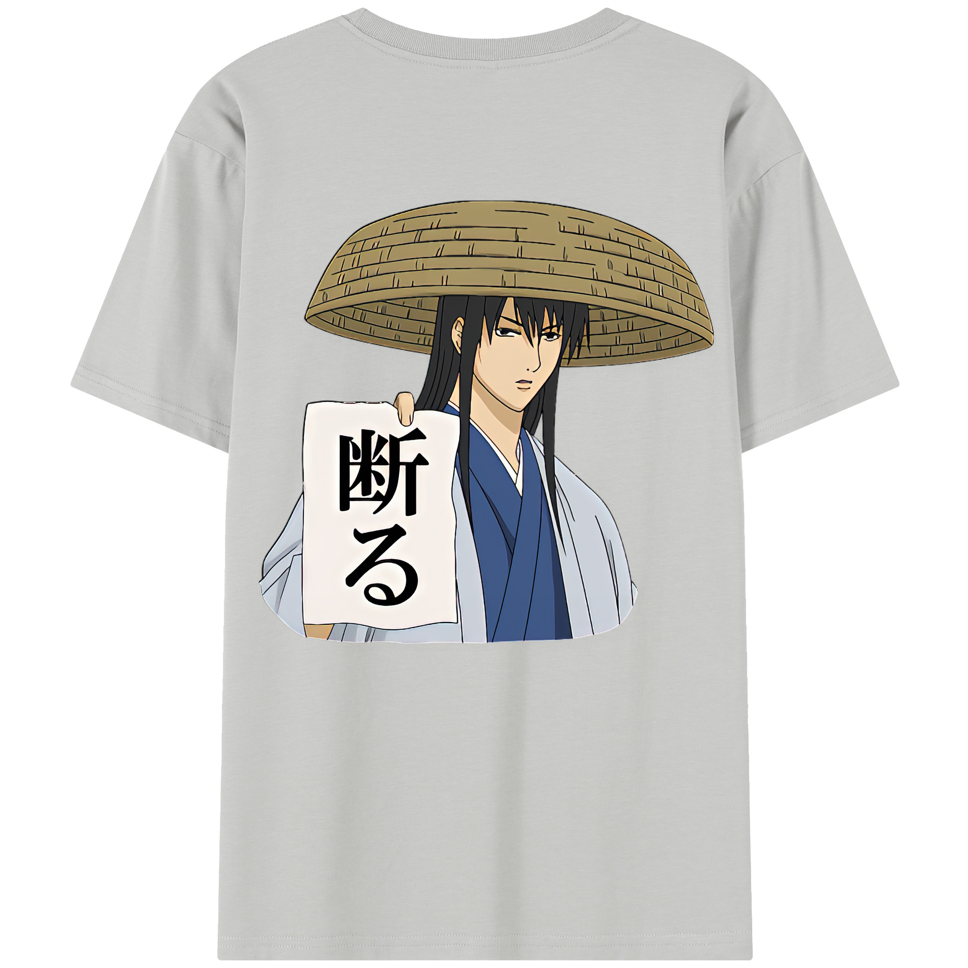 （画像用） ぎんたま 坂田銀時（さかたぎんとき） 神楽 志村新八（しむら しんぱち） GINTAMA Sakata Gintoki Kagura Shimura Shinpachi レディース半袖Tシャツ(バックプリント)