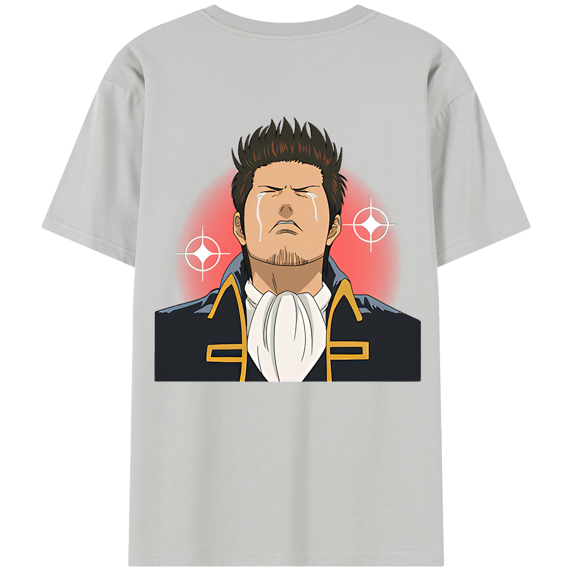 （画像用） ぎんたま 坂田銀時（さかたぎんとき） 神楽 志村新八（しむら しんぱち） GINTAMA Sakata Gintoki Kagura Shimura Shinpachi レディース半袖Tシャツ(バックプリント)