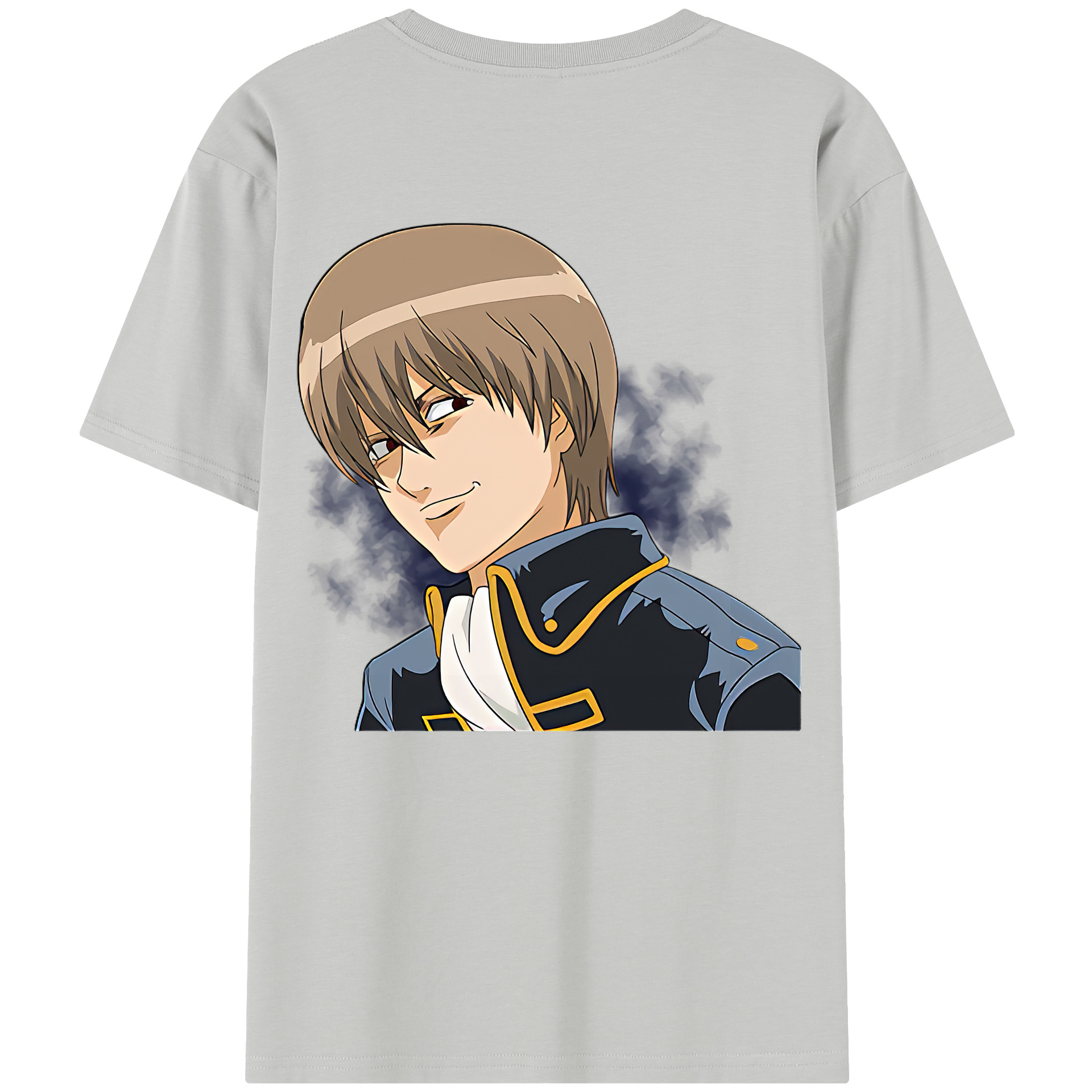 （画像用） ぎんたま 坂田銀時（さかたぎんとき） 神楽 志村新八（しむら しんぱち） GINTAMA Sakata Gintoki Kagura Shimura Shinpachi レディース半袖Tシャツ(バックプリント)