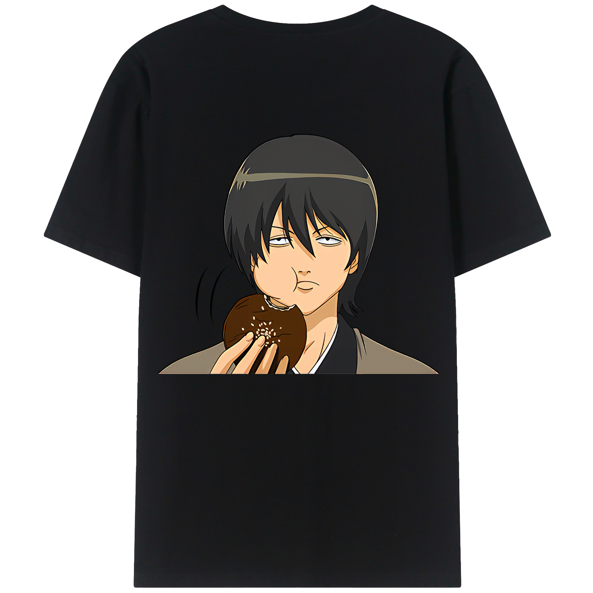（画像用） ぎんたま 坂田銀時（さかたぎんとき） 神楽 志村新八（しむら しんぱち） GINTAMA Sakata Gintoki Kagura Shimura Shinpachi レディース半袖Tシャツ(バックプリント)