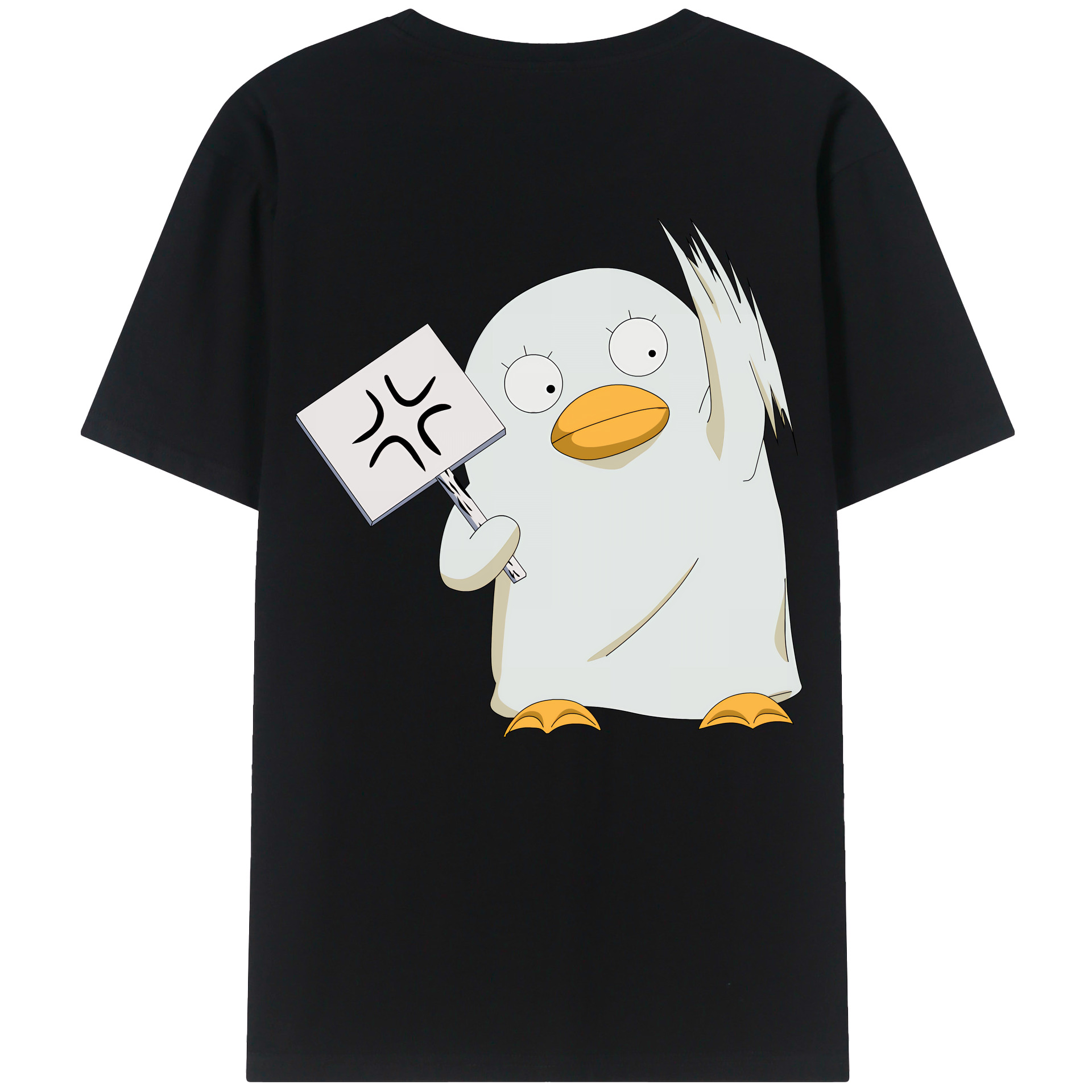 （画像用） ぎんたま 坂田銀時（さかたぎんとき） 神楽 志村新八（しむら しんぱち） GINTAMA Sakata Gintoki Kagura Shimura Shinpachi レディース半袖Tシャツ(バックプリント)