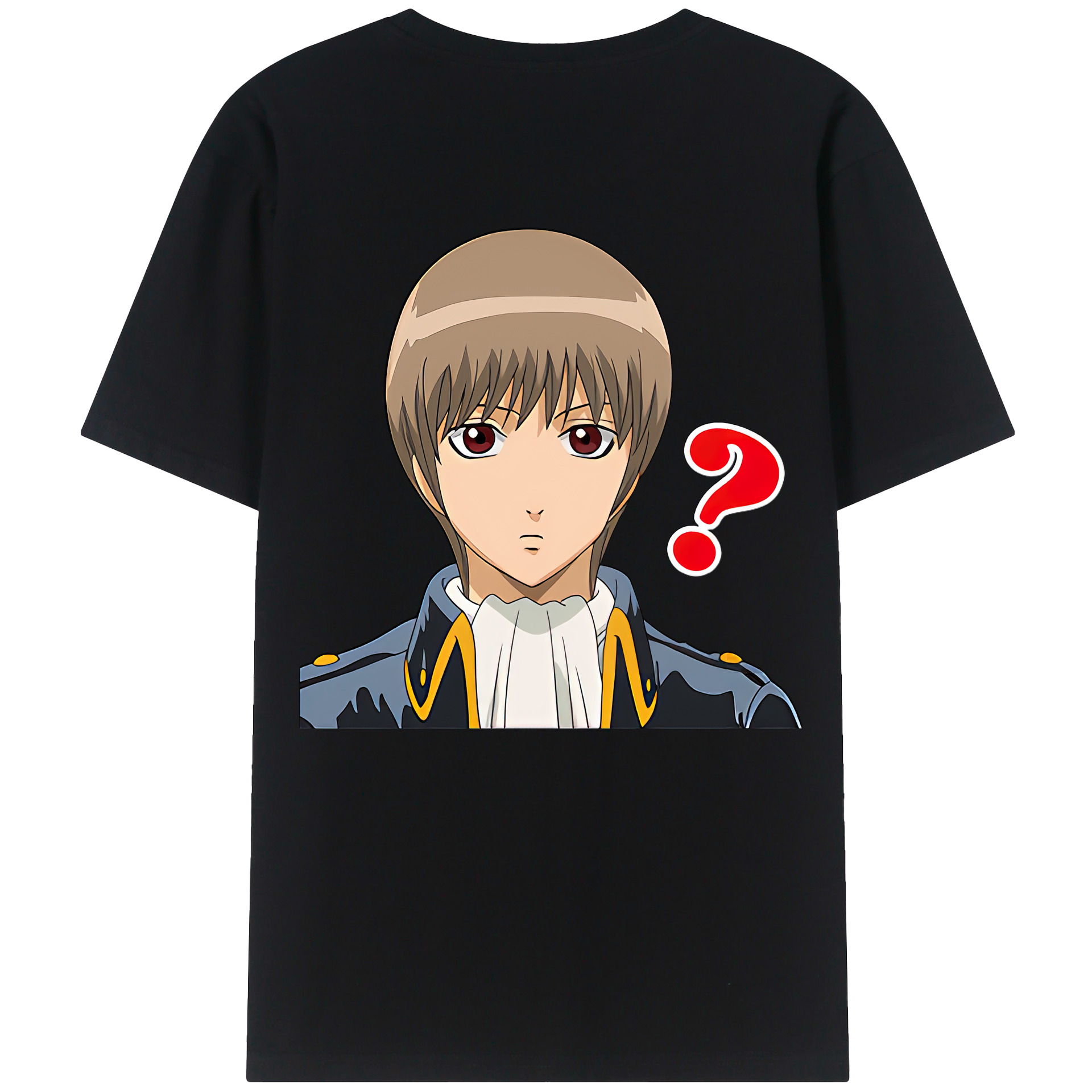 （画像用） ぎんたま 坂田銀時（さかたぎんとき） 神楽 志村新八（しむら しんぱち） GINTAMA Sakata Gintoki Kagura Shimura Shinpachi レディース半袖Tシャツ(バックプリント)