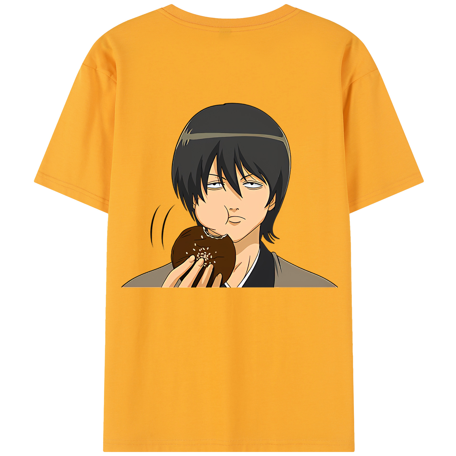 （画像用） ぎんたま 坂田銀時（さかたぎんとき） 神楽 志村新八（しむら しんぱち） GINTAMA Sakata Gintoki Kagura Shimura Shinpachi レディース半袖Tシャツ(バックプリント)