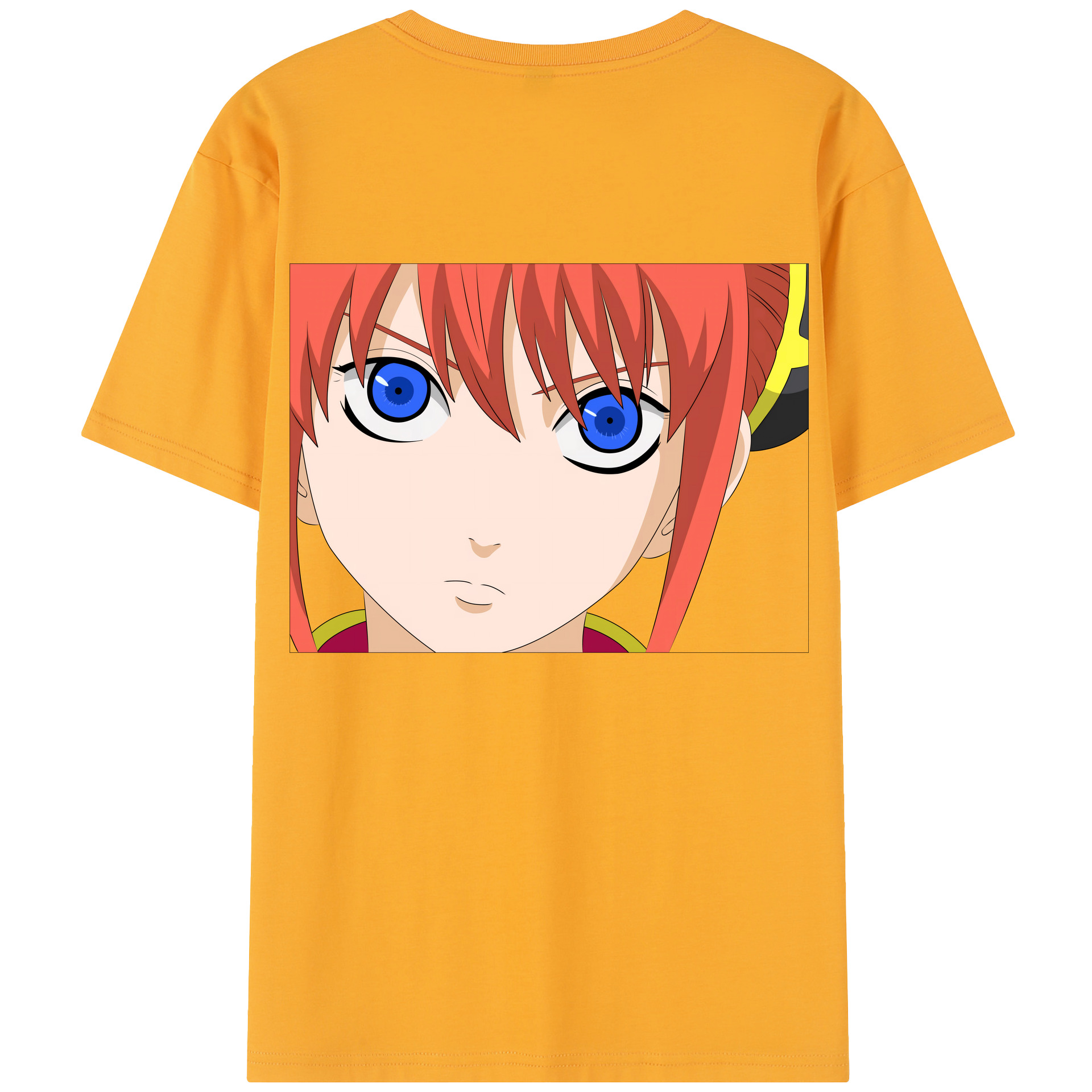 （画像用） ぎんたま 坂田銀時（さかたぎんとき） 神楽 志村新八（しむら しんぱち） GINTAMA Sakata Gintoki Kagura Shimura Shinpachi レディース半袖Tシャツ(バックプリント)