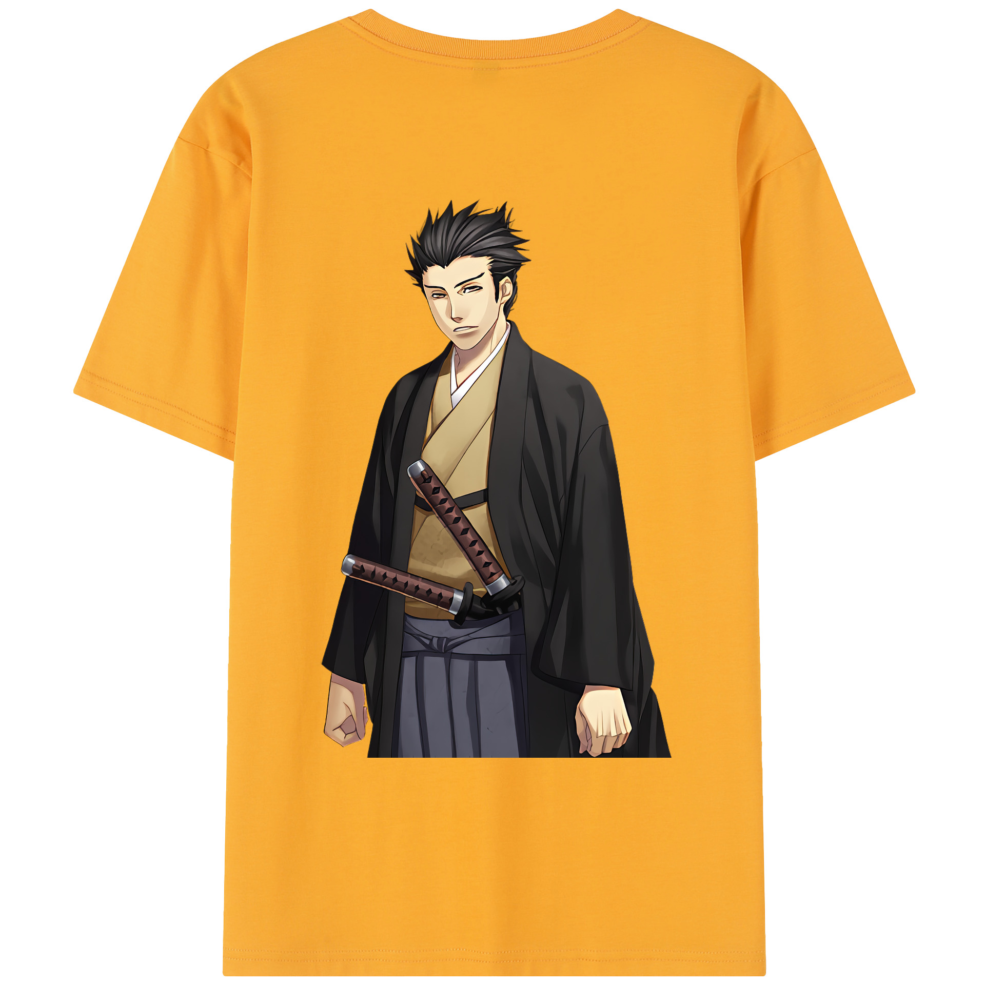 （画像用） ぎんたま 坂田銀時（さかたぎんとき） 神楽 志村新八（しむら しんぱち） GINTAMA Sakata Gintoki Kagura Shimura Shinpachi レディース半袖Tシャツ(バックプリント)