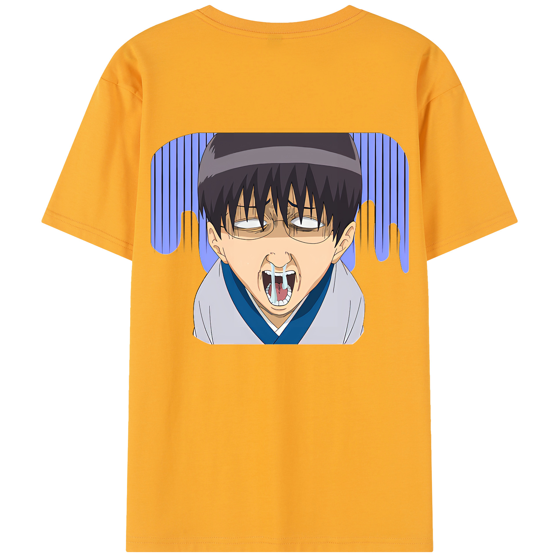 （画像用） ぎんたま 坂田銀時（さかたぎんとき） 神楽 志村新八（しむら しんぱち） GINTAMA Sakata Gintoki Kagura Shimura Shinpachi レディース半袖Tシャツ(バックプリント)