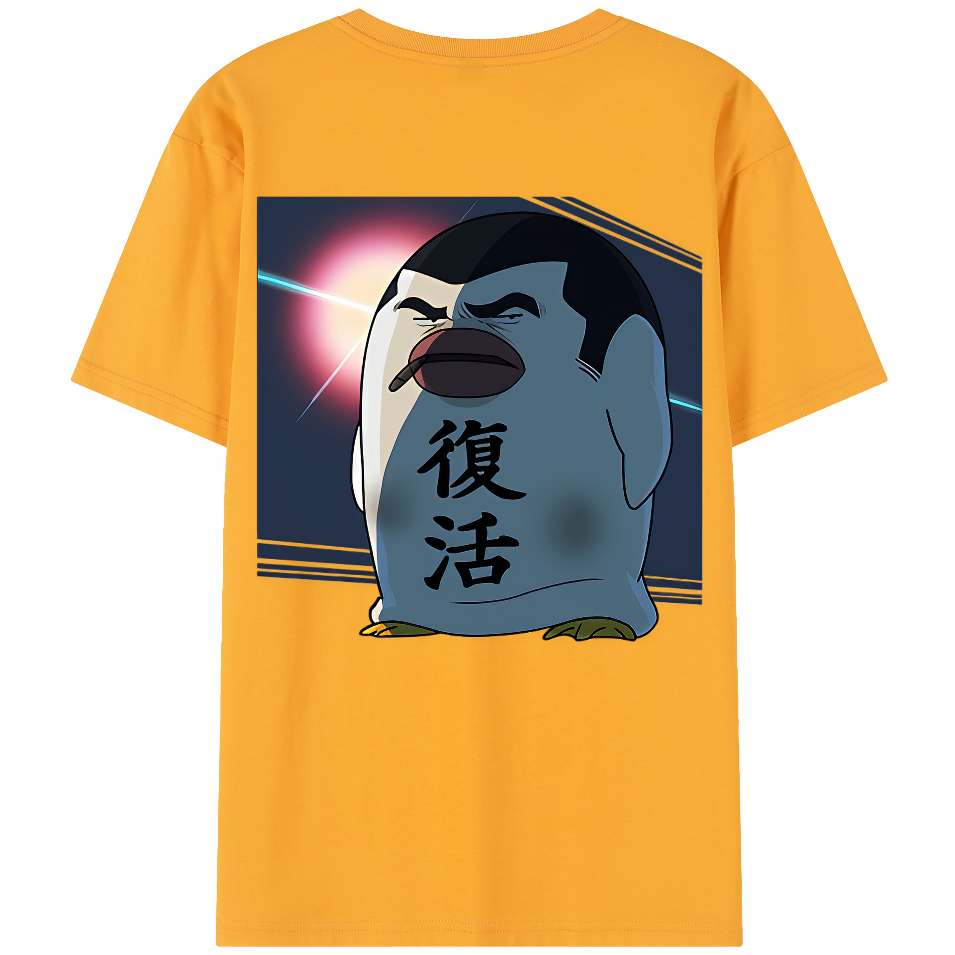 （画像用） ぎんたま 坂田銀時（さかたぎんとき） 神楽 志村新八（しむら しんぱち） GINTAMA Sakata Gintoki Kagura Shimura Shinpachi レディース半袖Tシャツ(バックプリント)