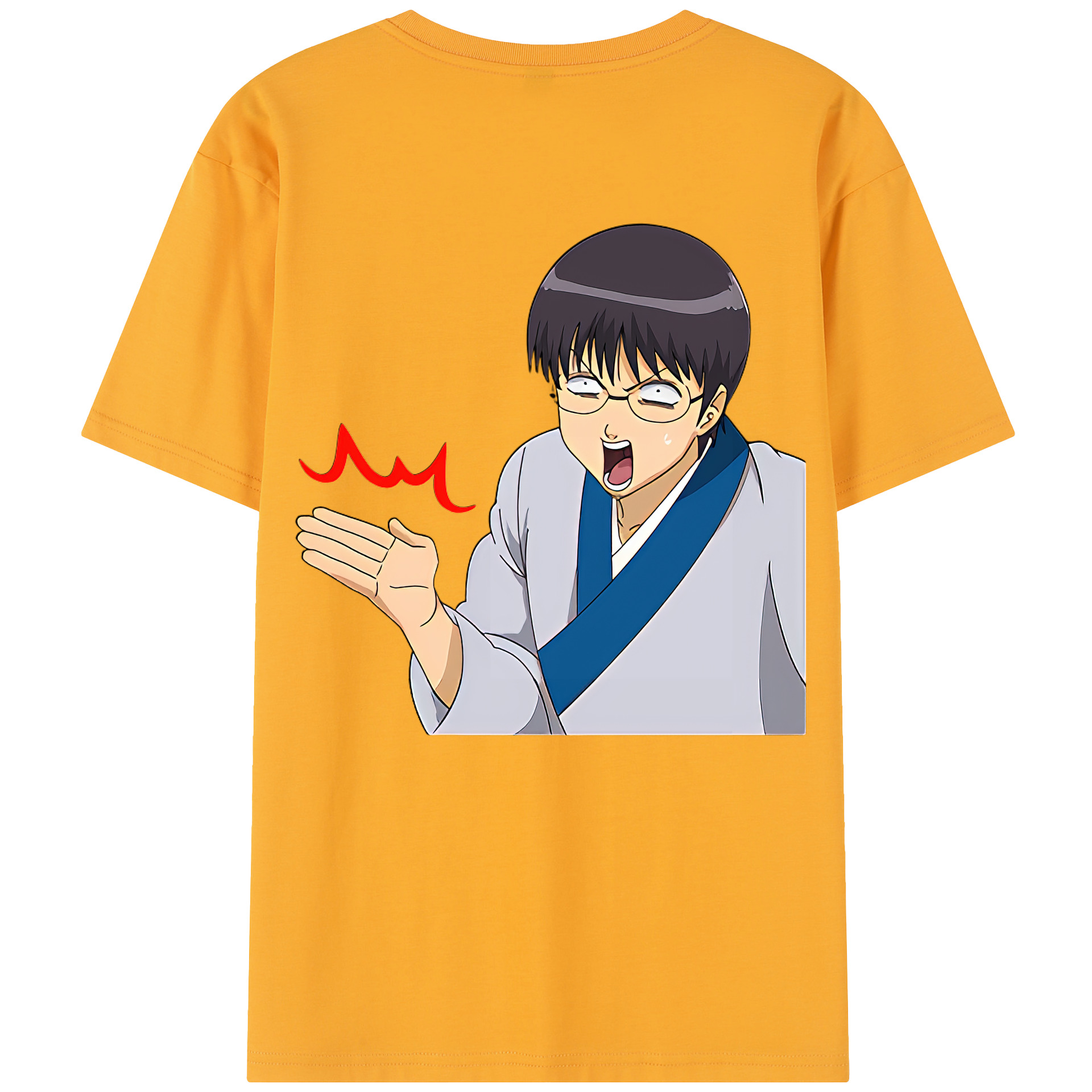 （画像用） ぎんたま 坂田銀時（さかたぎんとき） 神楽 志村新八（しむら しんぱち） GINTAMA Sakata Gintoki Kagura Shimura Shinpachi レディース半袖Tシャツ(バックプリント)