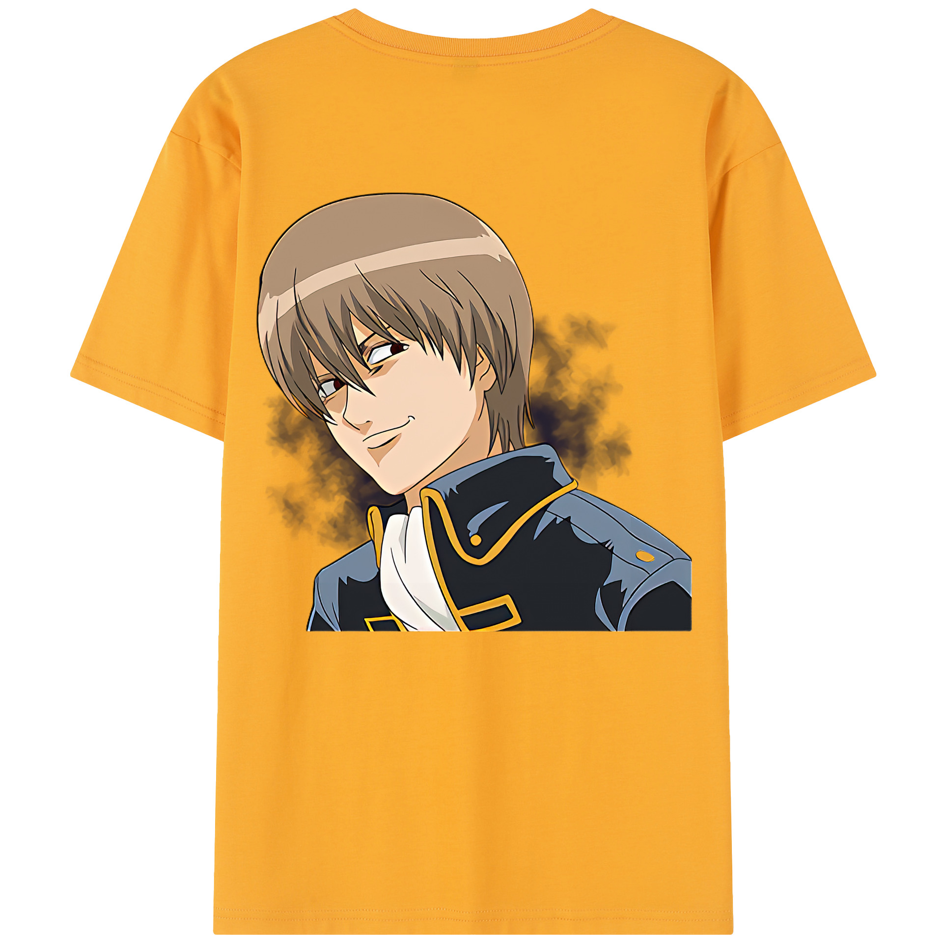 （画像用） ぎんたま 坂田銀時（さかたぎんとき） 神楽 志村新八（しむら しんぱち） GINTAMA Sakata Gintoki Kagura Shimura Shinpachi レディース半袖Tシャツ(バックプリント)