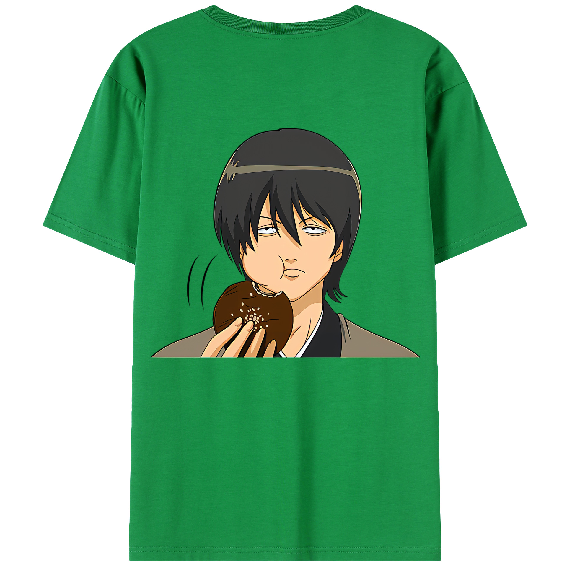 （画像用） ぎんたま 坂田銀時（さかたぎんとき） 神楽 志村新八（しむら しんぱち） GINTAMA Sakata Gintoki Kagura Shimura Shinpachi レディース半袖Tシャツ(バックプリント)