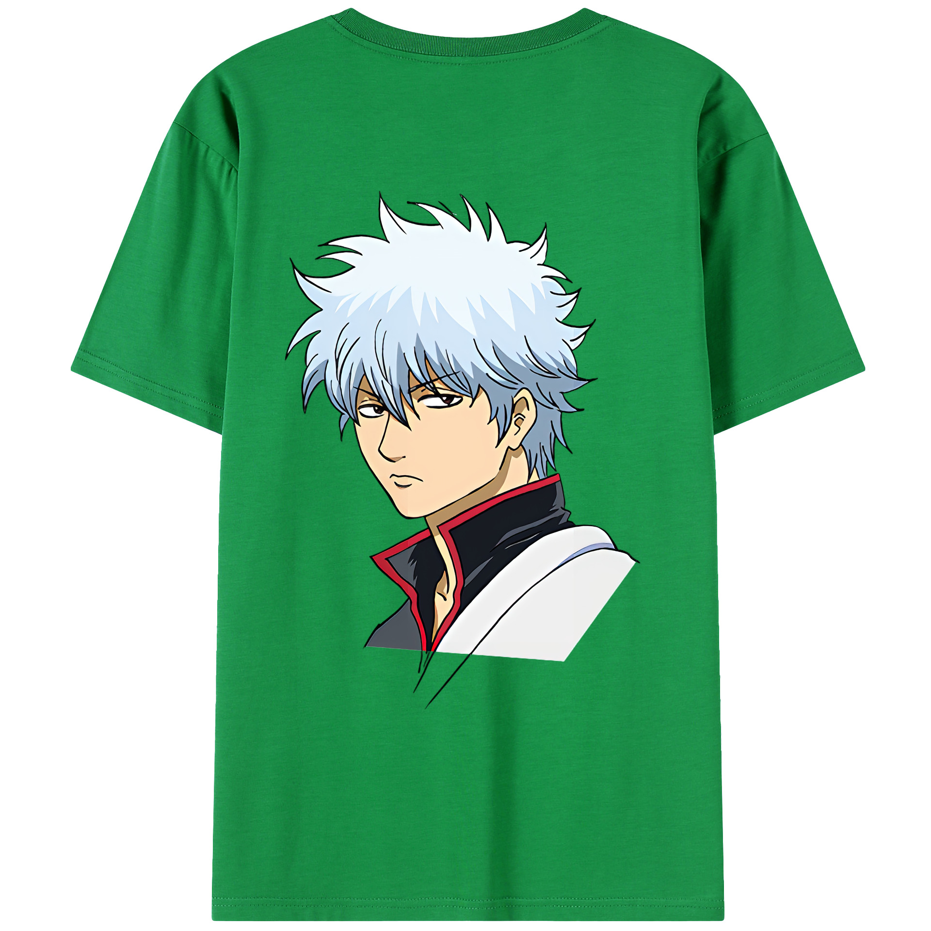 （画像用） ぎんたま 坂田銀時（さかたぎんとき） 神楽 志村新八（しむら しんぱち） GINTAMA Sakata Gintoki Kagura Shimura Shinpachi レディース半袖Tシャツ(バックプリント)
