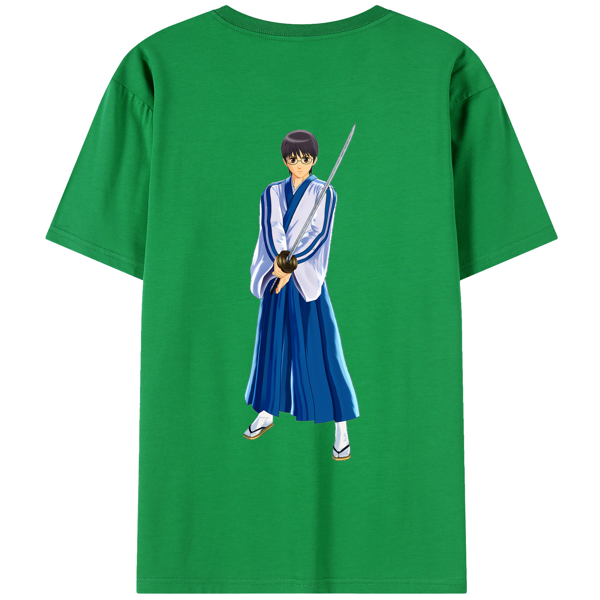 （画像用） ぎんたま 坂田銀時（さかたぎんとき） 神楽 志村新八（しむら しんぱち） GINTAMA Sakata Gintoki Kagura Shimura Shinpachi レディース半袖Tシャツ(バックプリント)