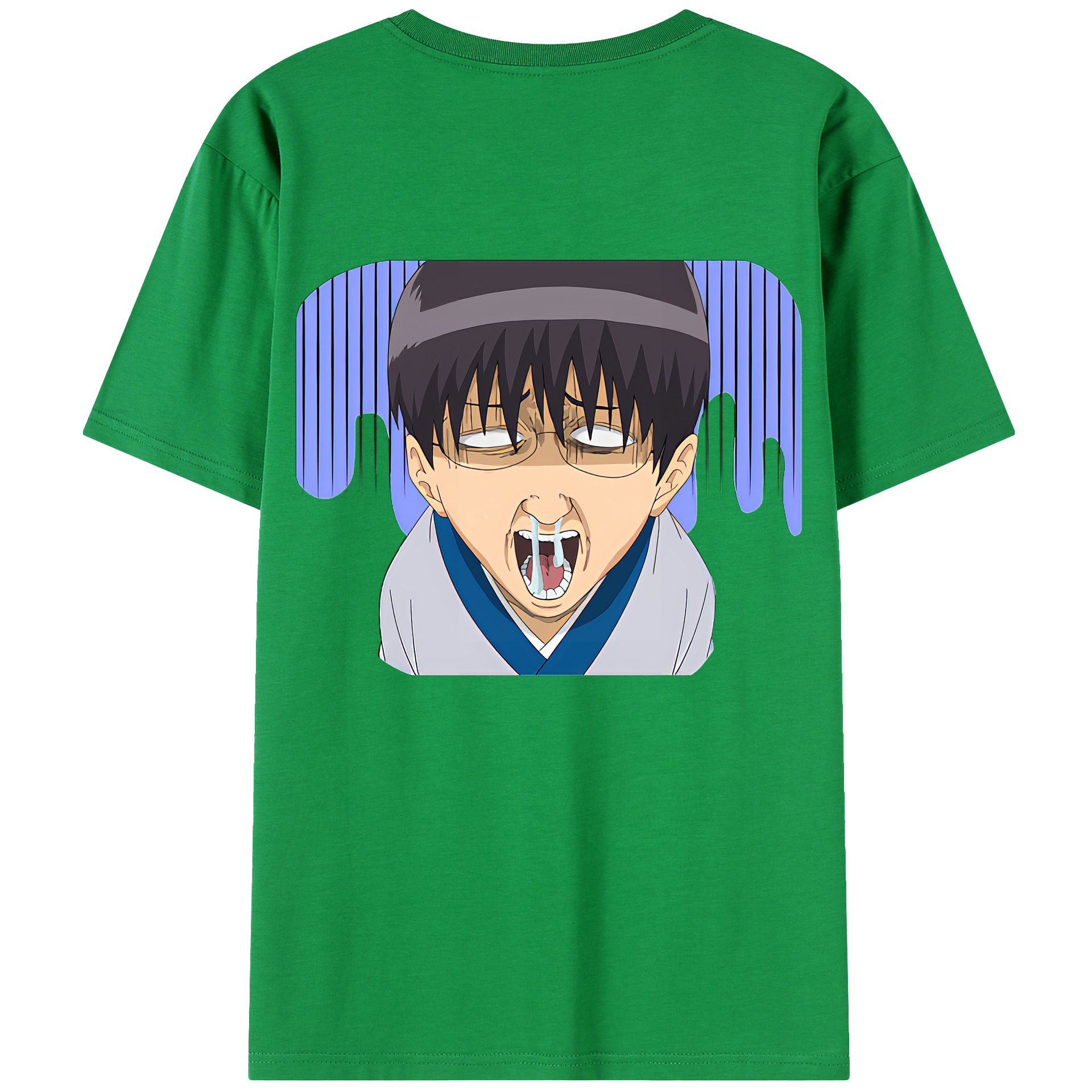 （画像用） ぎんたま 坂田銀時（さかたぎんとき） 神楽 志村新八（しむら しんぱち） GINTAMA Sakata Gintoki Kagura Shimura Shinpachi レディース半袖Tシャツ(バックプリント)