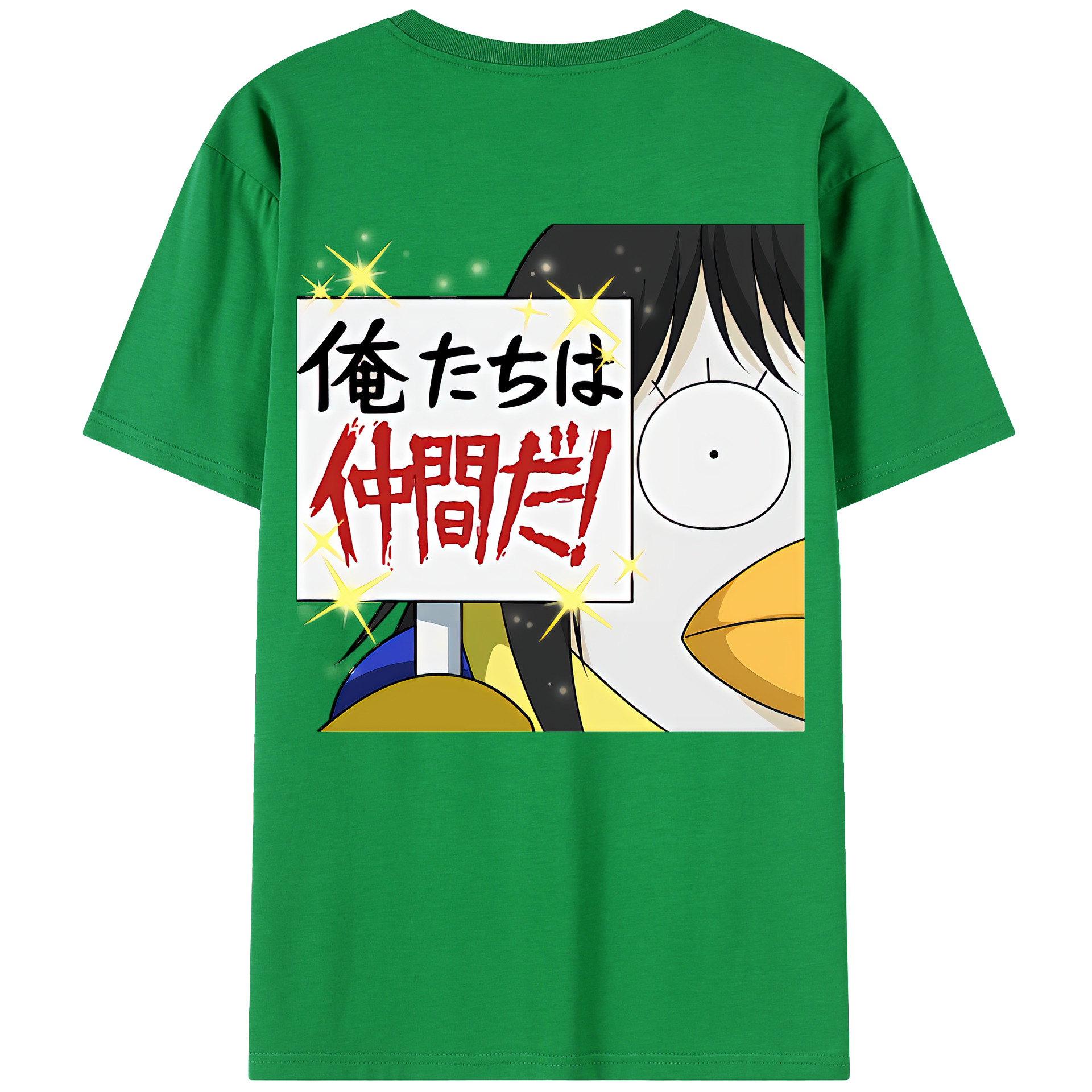 （画像用） ぎんたま 坂田銀時（さかたぎんとき） 神楽 志村新八（しむら しんぱち） GINTAMA Sakata Gintoki Kagura Shimura Shinpachi レディース半袖Tシャツ(バックプリント)