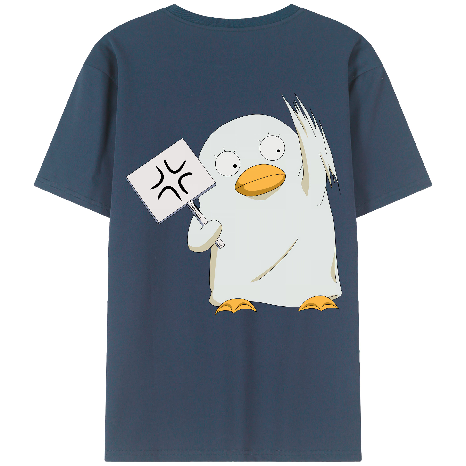 （画像用） ぎんたま 坂田銀時（さかたぎんとき） 神楽 志村新八（しむら しんぱち） GINTAMA Sakata Gintoki Kagura Shimura Shinpachi レディース半袖Tシャツ(バックプリント)