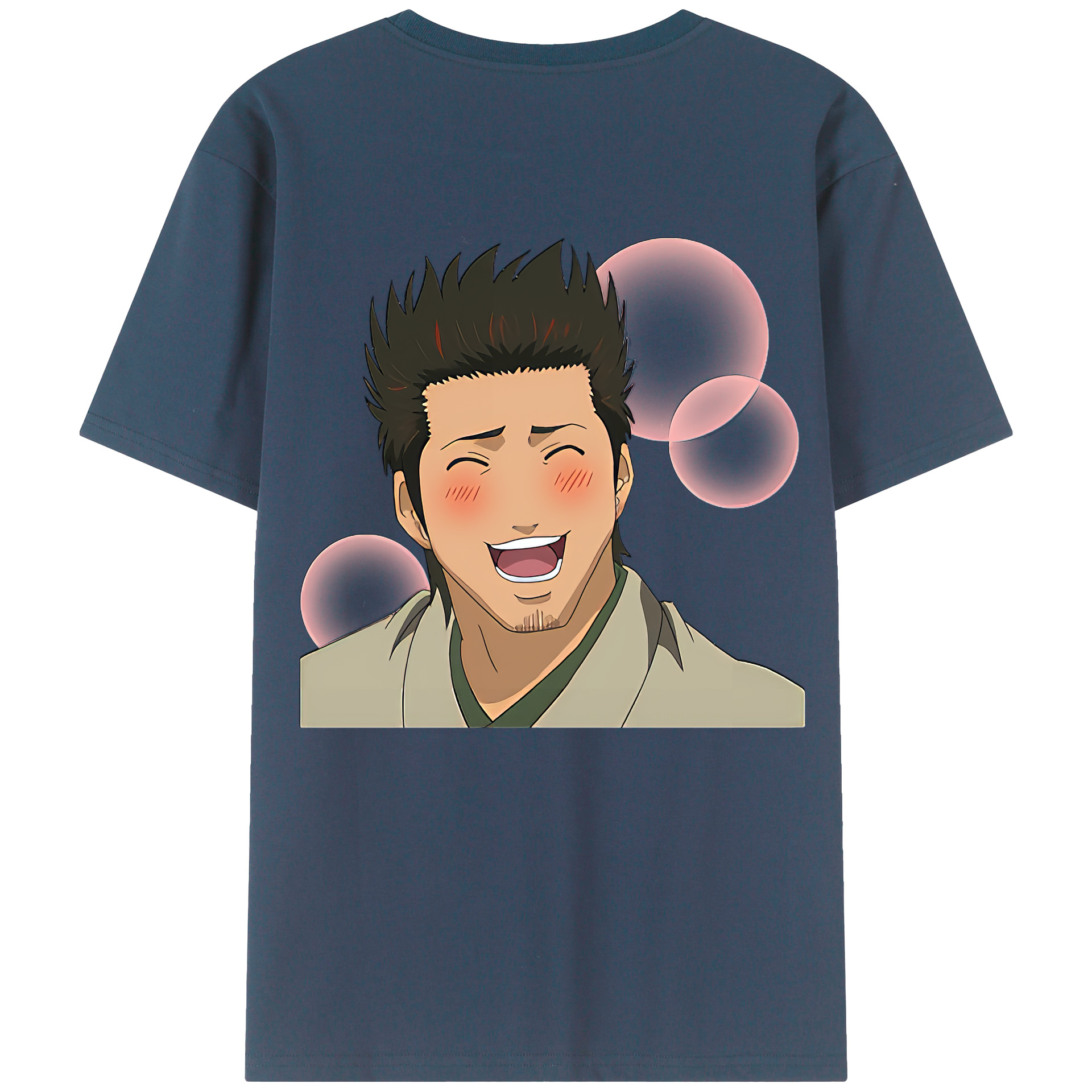 （画像用） ぎんたま 坂田銀時（さかたぎんとき） 神楽 志村新八（しむら しんぱち） GINTAMA Sakata Gintoki Kagura Shimura Shinpachi レディース半袖Tシャツ(バックプリント)