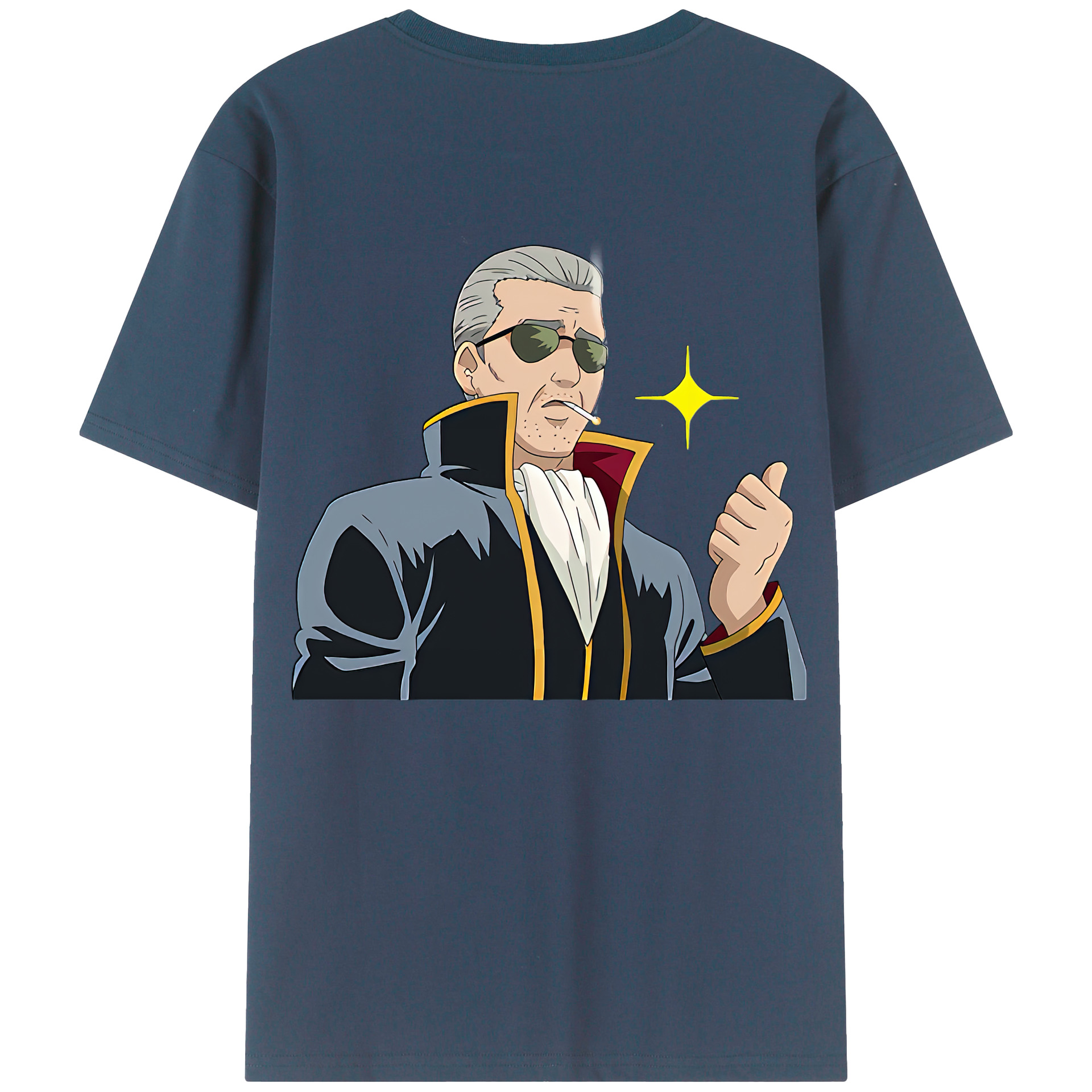 （画像用） ぎんたま 坂田銀時（さかたぎんとき） 神楽 志村新八（しむら しんぱち） GINTAMA Sakata Gintoki Kagura Shimura Shinpachi レディース半袖Tシャツ(バックプリント)