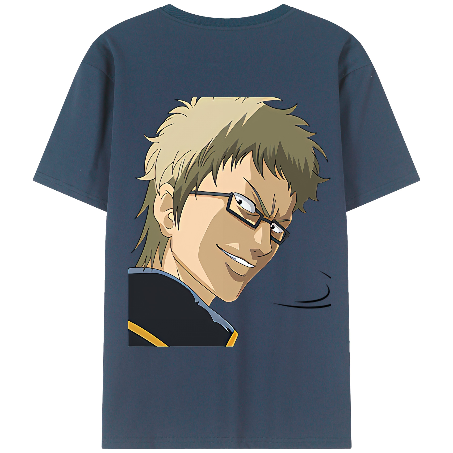 （画像用） ぎんたま 坂田銀時（さかたぎんとき） 神楽 志村新八（しむら しんぱち） GINTAMA Sakata Gintoki Kagura Shimura Shinpachi レディース半袖Tシャツ(バックプリント)