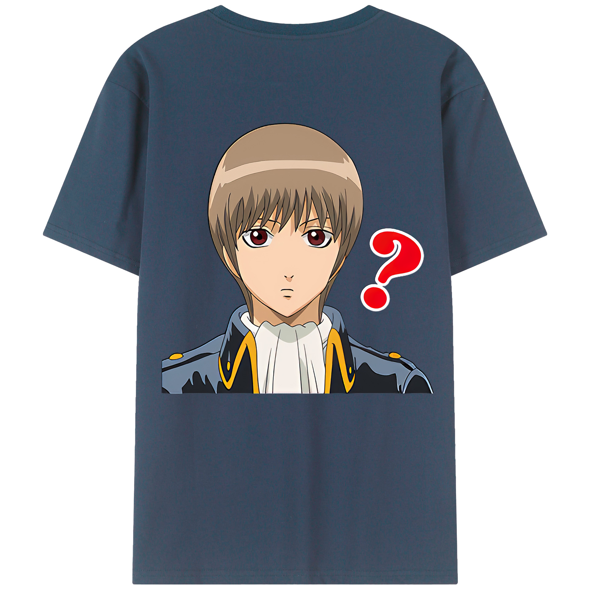 （画像用） ぎんたま 坂田銀時（さかたぎんとき） 神楽 志村新八（しむら しんぱち） GINTAMA Sakata Gintoki Kagura Shimura Shinpachi レディース半袖Tシャツ(バックプリント)