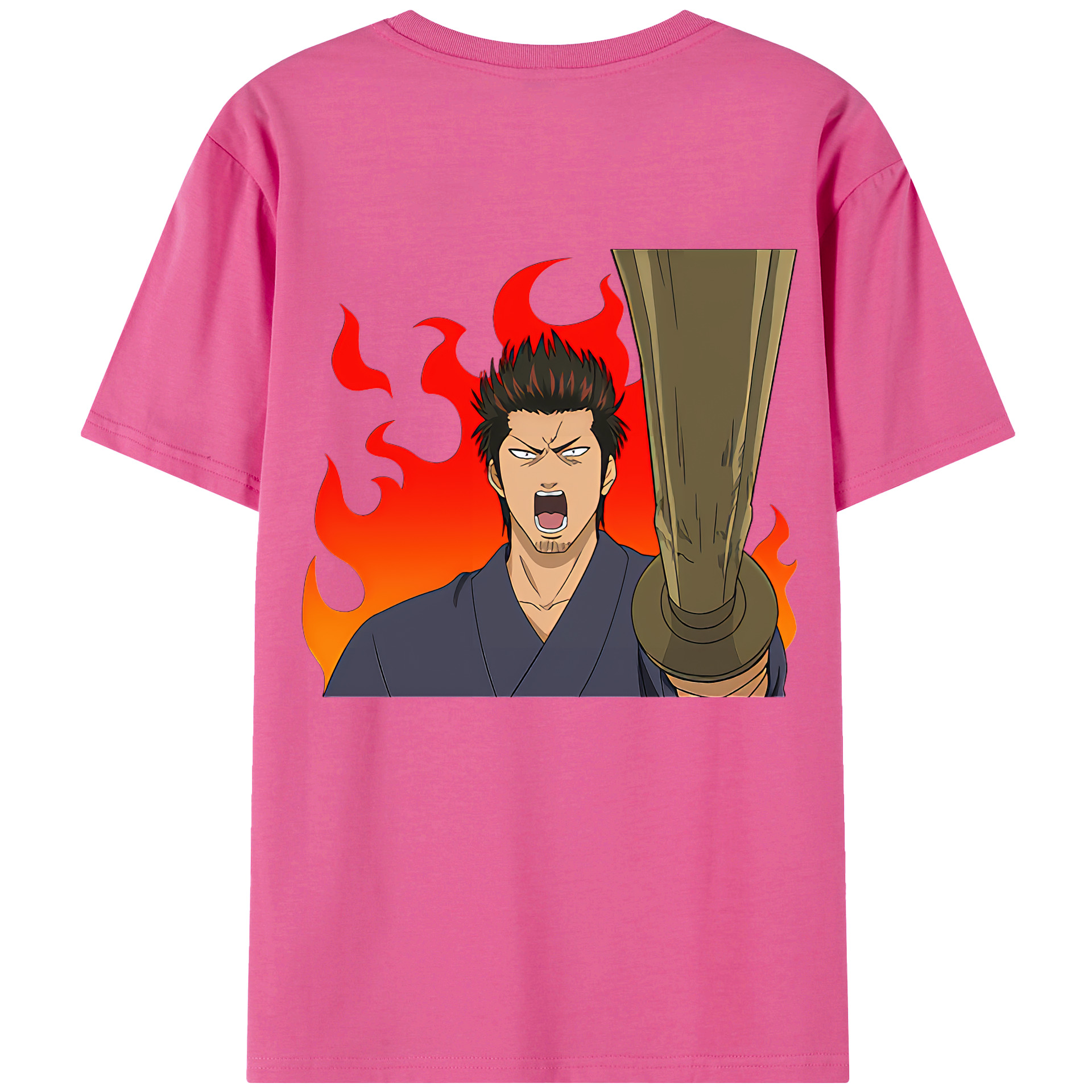 （画像用） ぎんたま 坂田銀時（さかたぎんとき） 神楽 志村新八（しむら しんぱち） GINTAMA Sakata Gintoki Kagura Shimura Shinpachi レディース半袖Tシャツ(バックプリント)