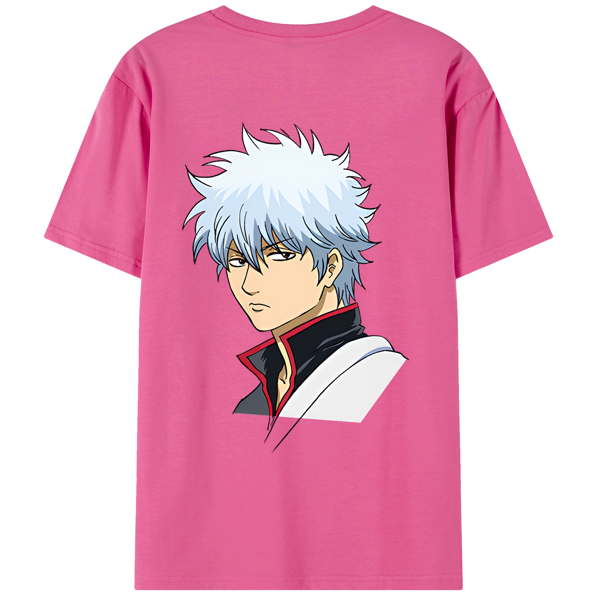 （画像用） ぎんたま 坂田銀時（さかたぎんとき） 神楽 志村新八（しむら しんぱち） GINTAMA Sakata Gintoki Kagura Shimura Shinpachi レディース半袖Tシャツ(バックプリント)